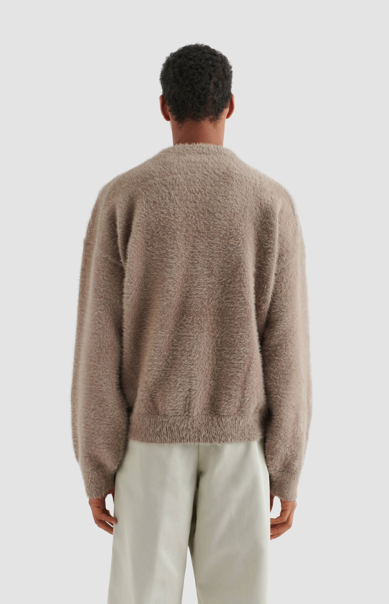 AXEL ARIGATO Miller Cardigan in Taupe XL