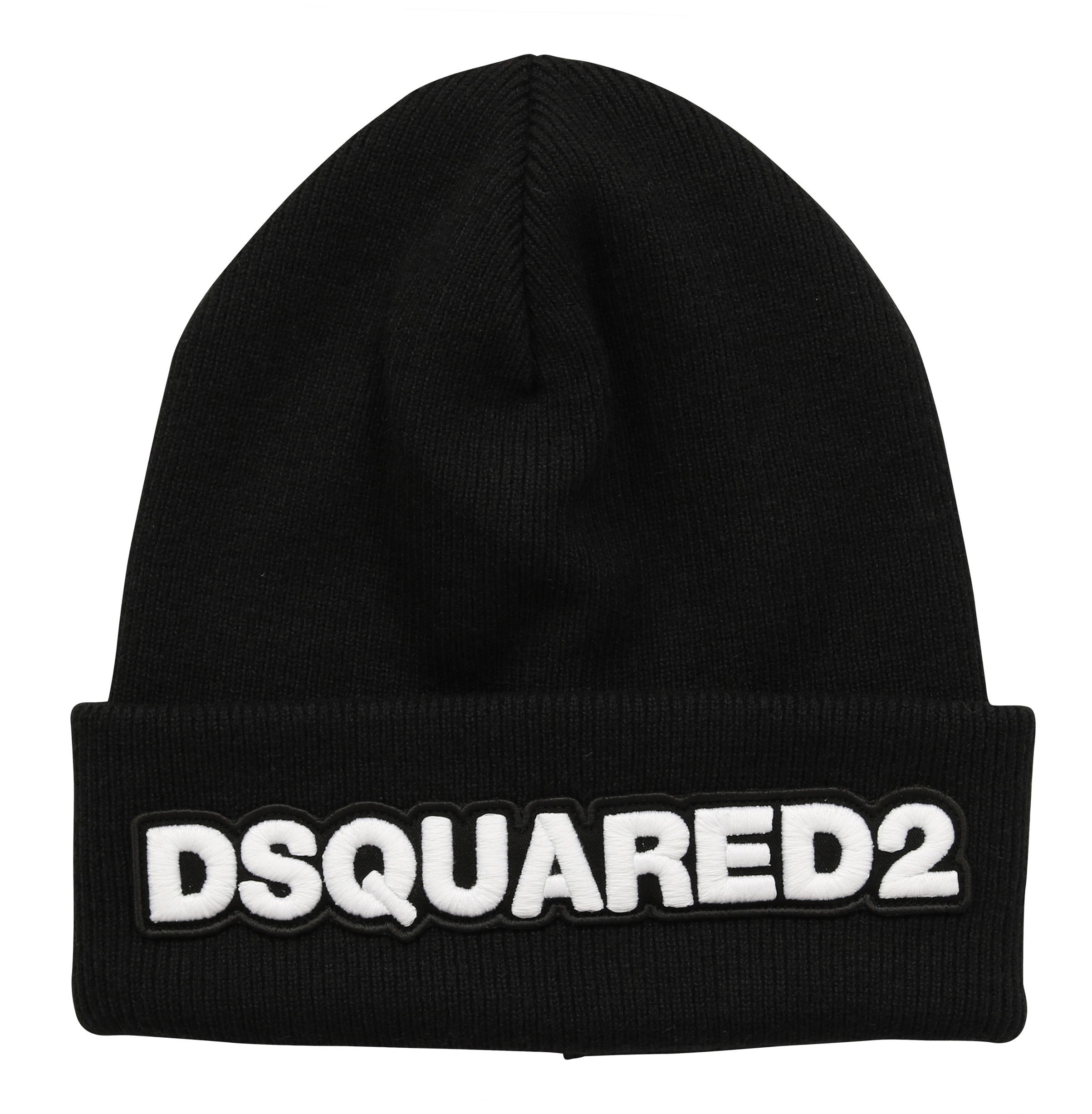 Dsquared Knit Hat Black/White