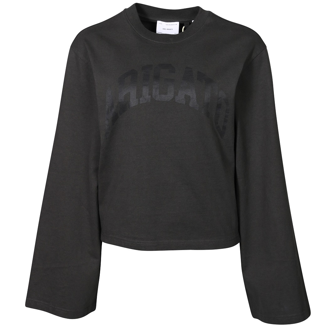 AXEL ARIGATO Link Longsleeve in Faded Black XS