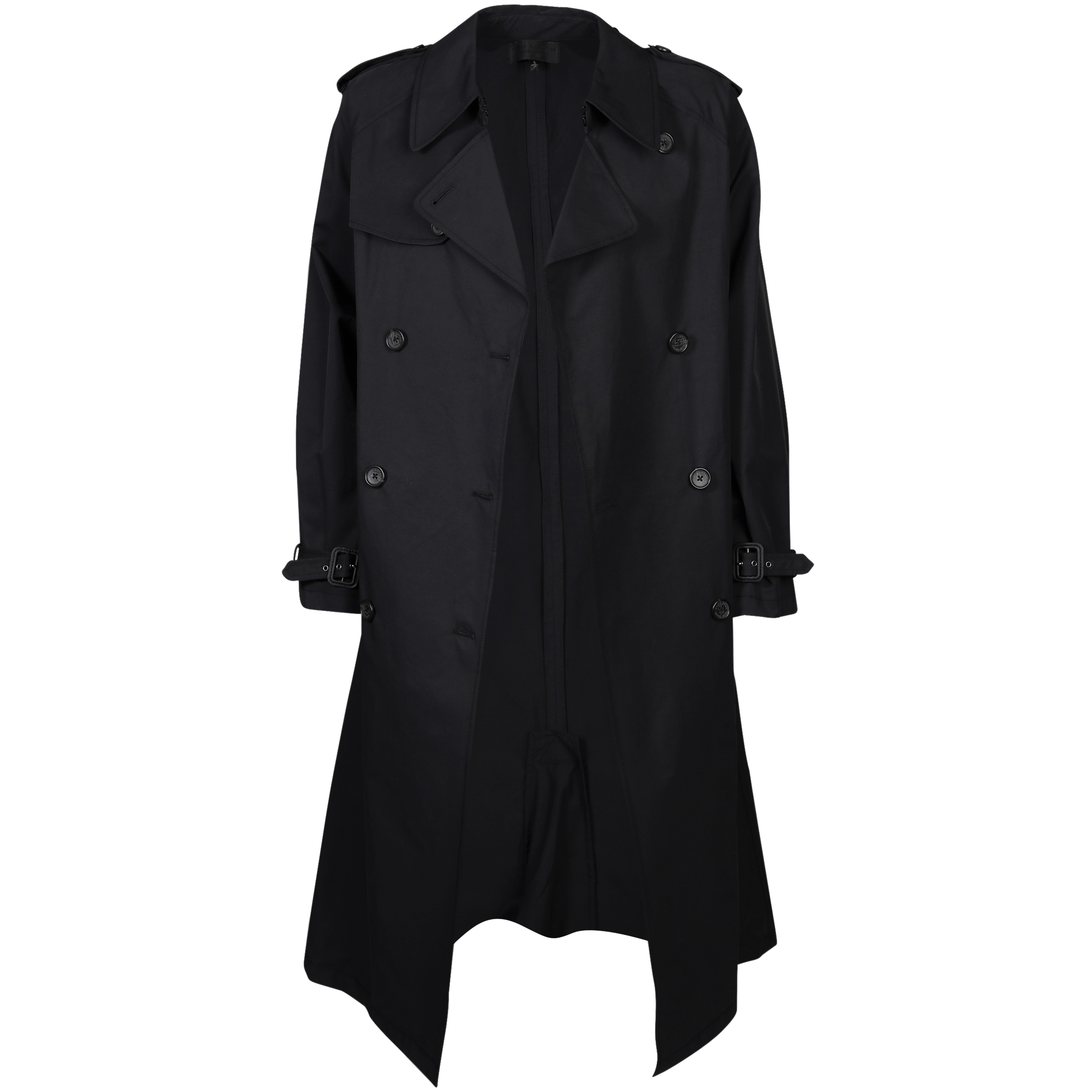 Nili Lotan Tanner Trench Coat in Black