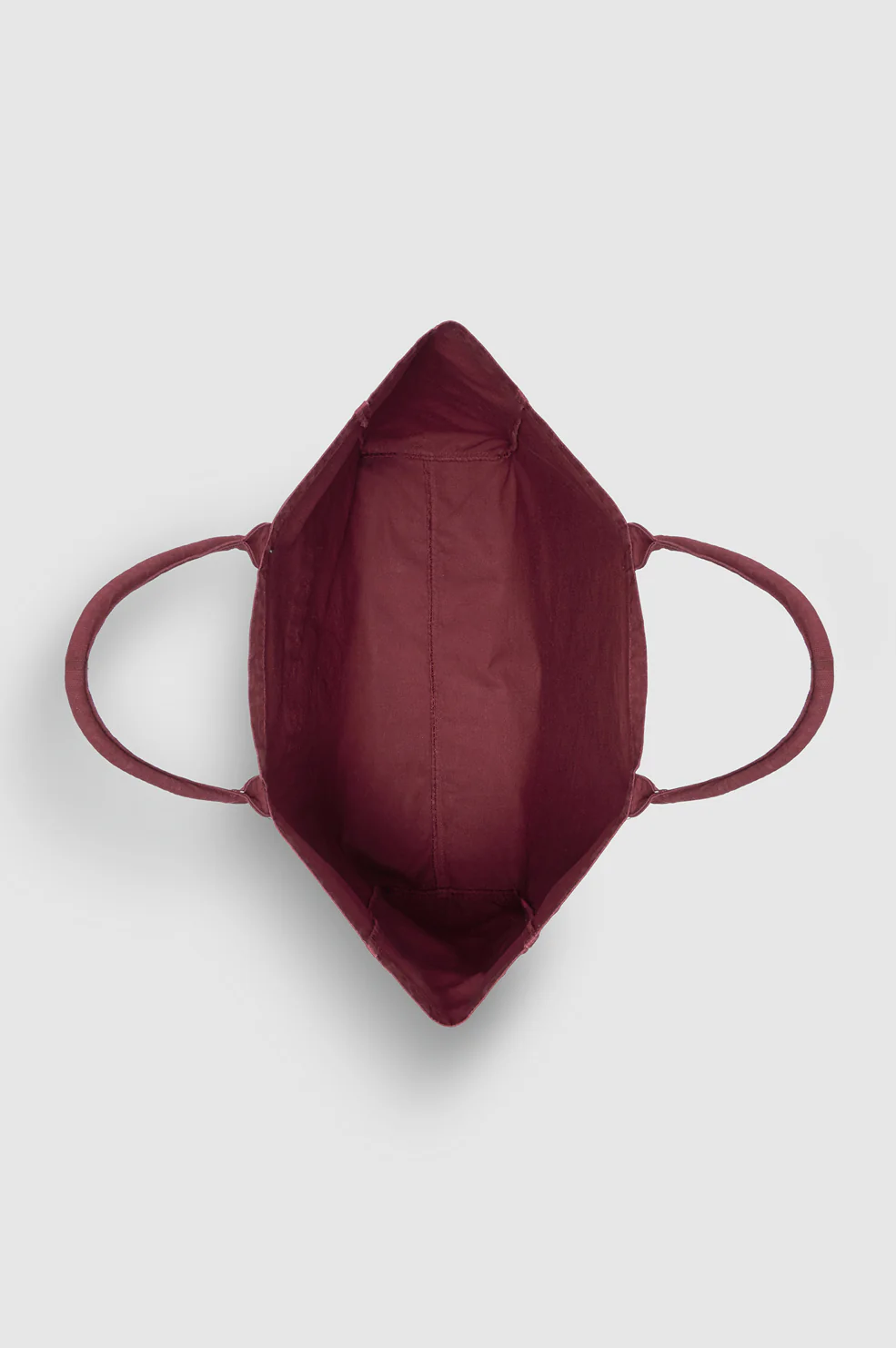 ANINE BING One Leo Canvas Tote Collegiate in Bordeaux