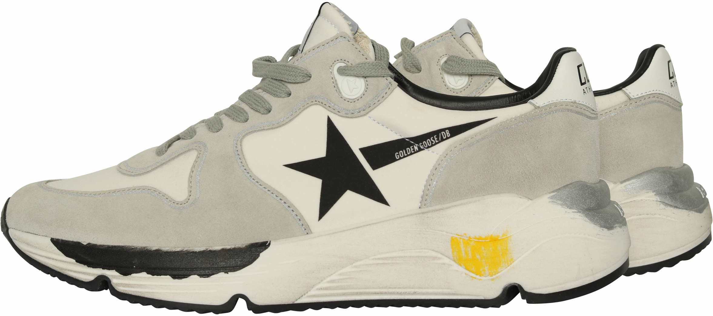 Golden Goose Sneaker Running White Lycra