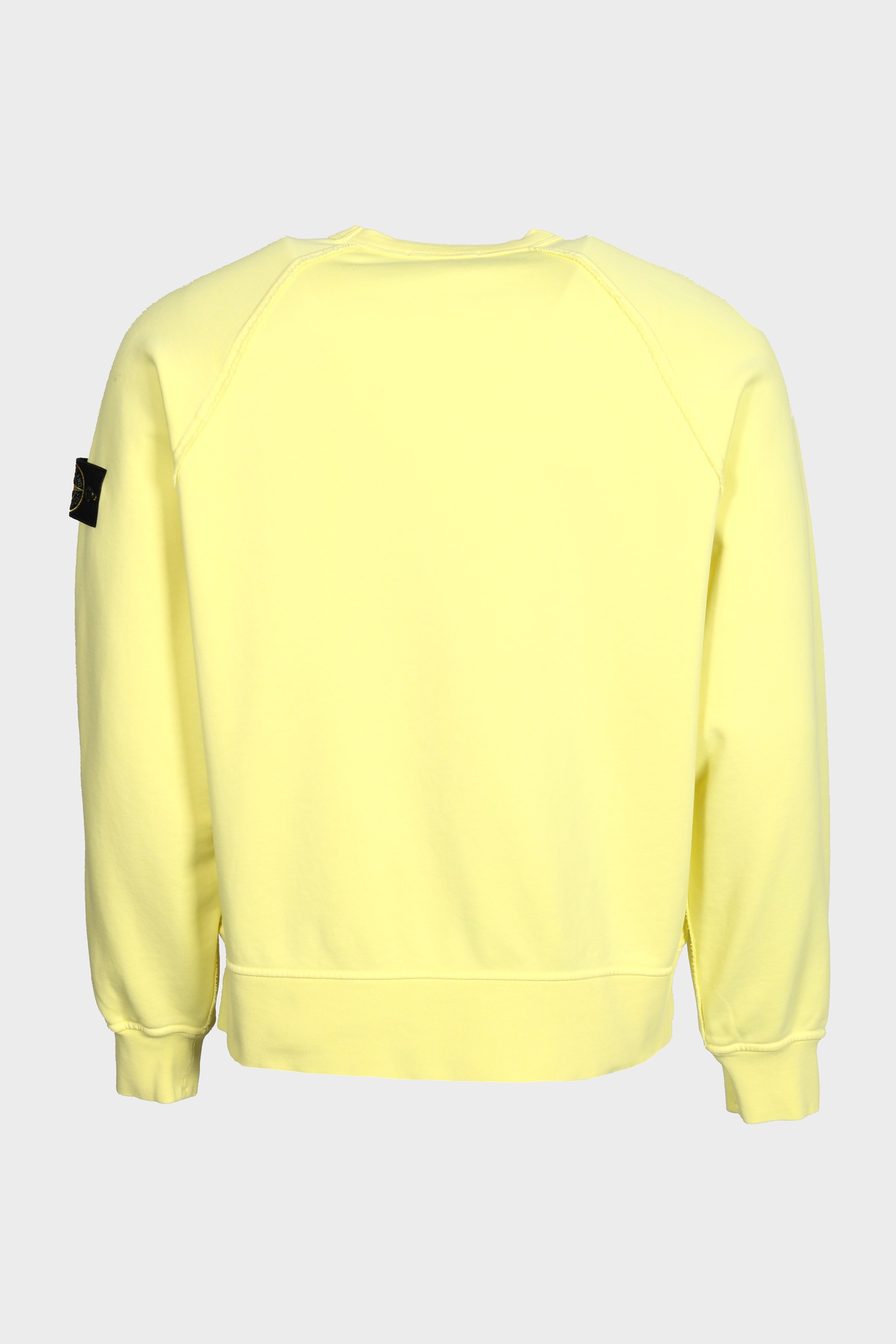 STONE ISLAND Loose Fit Sweatshirt in Light Yellow 3XL