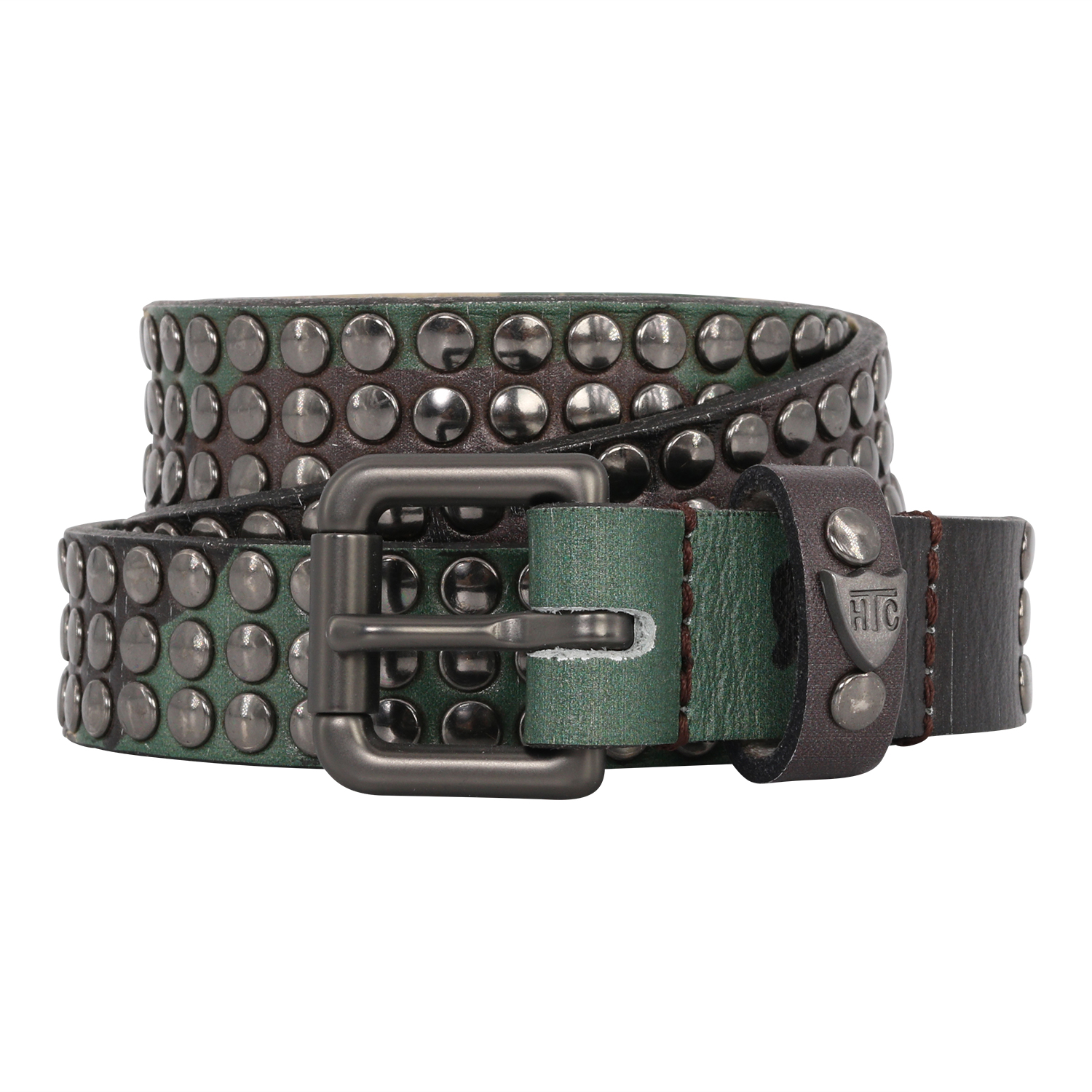 HTC 3.000 Studs Belt Green Camo