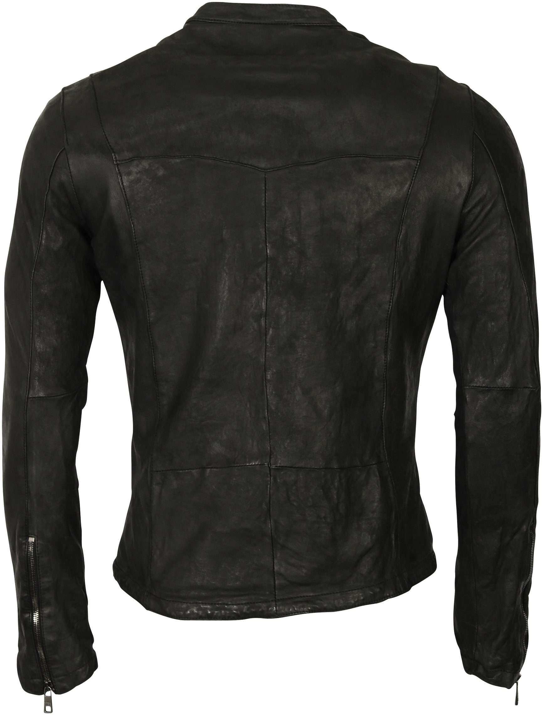 Giorgio Brato Leather Jacket Black 54