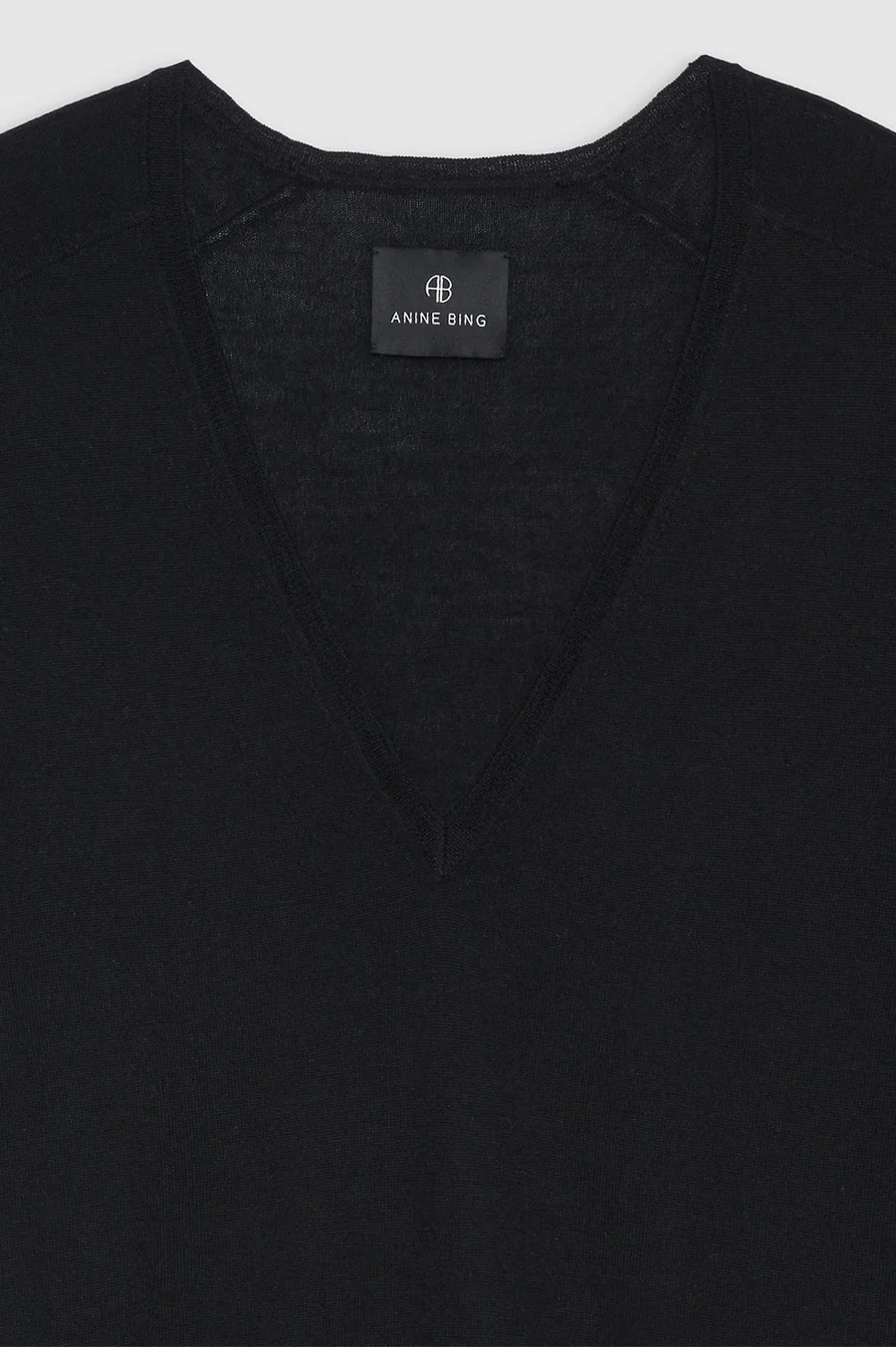 ANINE BING Aria Knit Sweater in Black