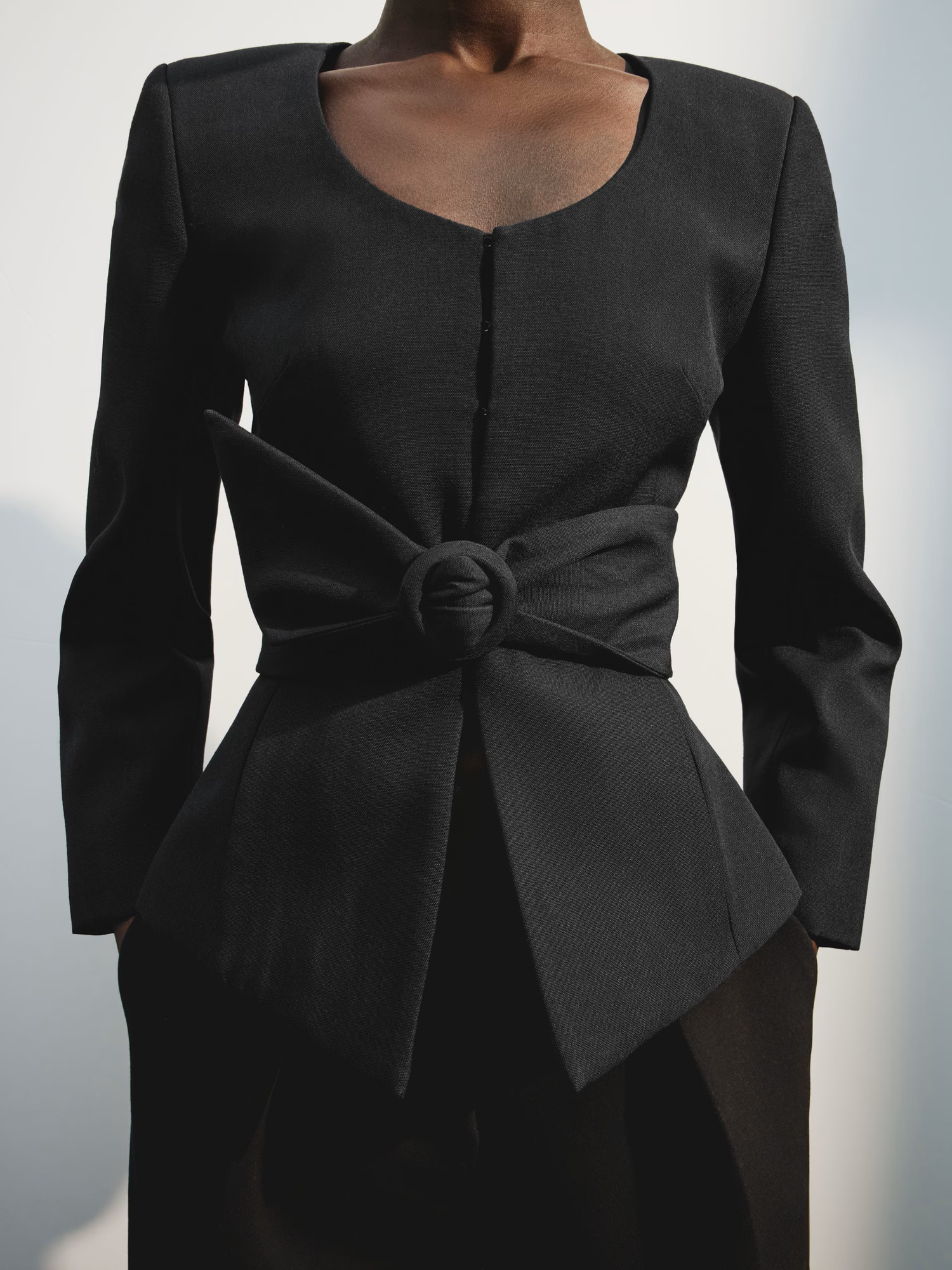JACQUEMUS Miami Jacket in Black