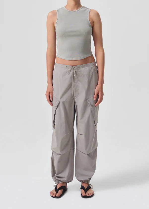 AGOLDE Ginerva Cargo Pant in Taupe L