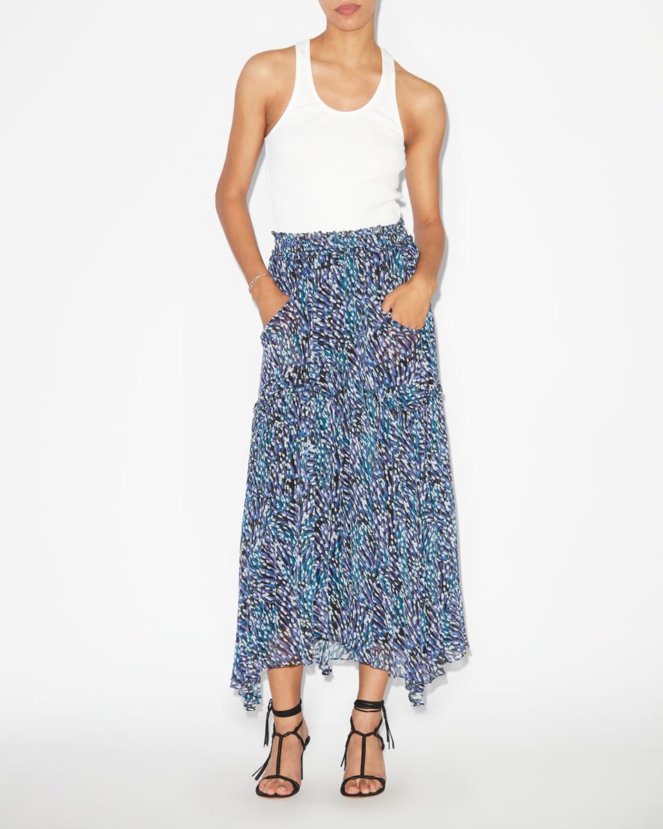 ISABEL MARANT ÉTOILE Veronique Skirt in Midnight FR36 / DE34