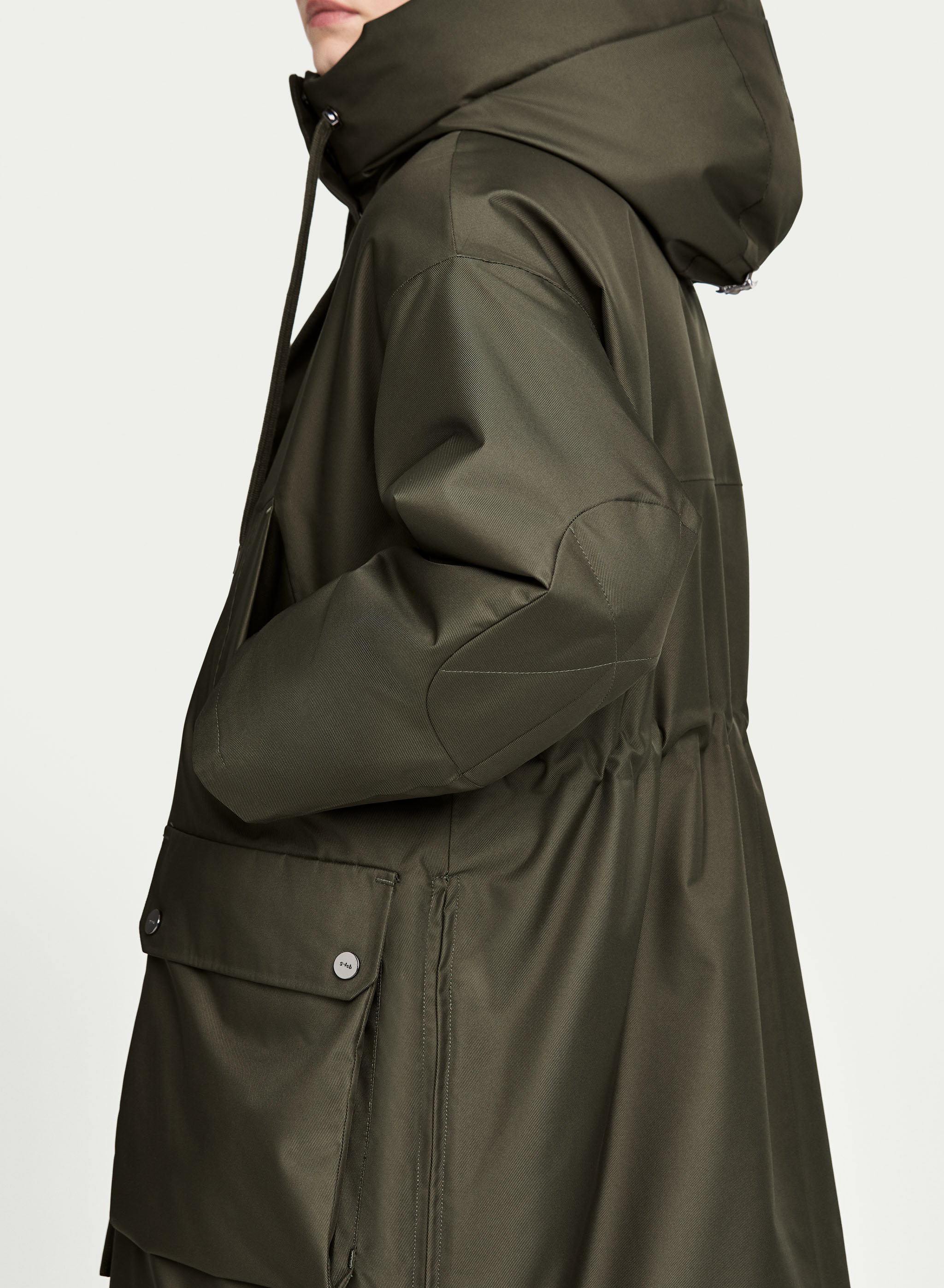 G-LAB Luna Parka in Emerald Green