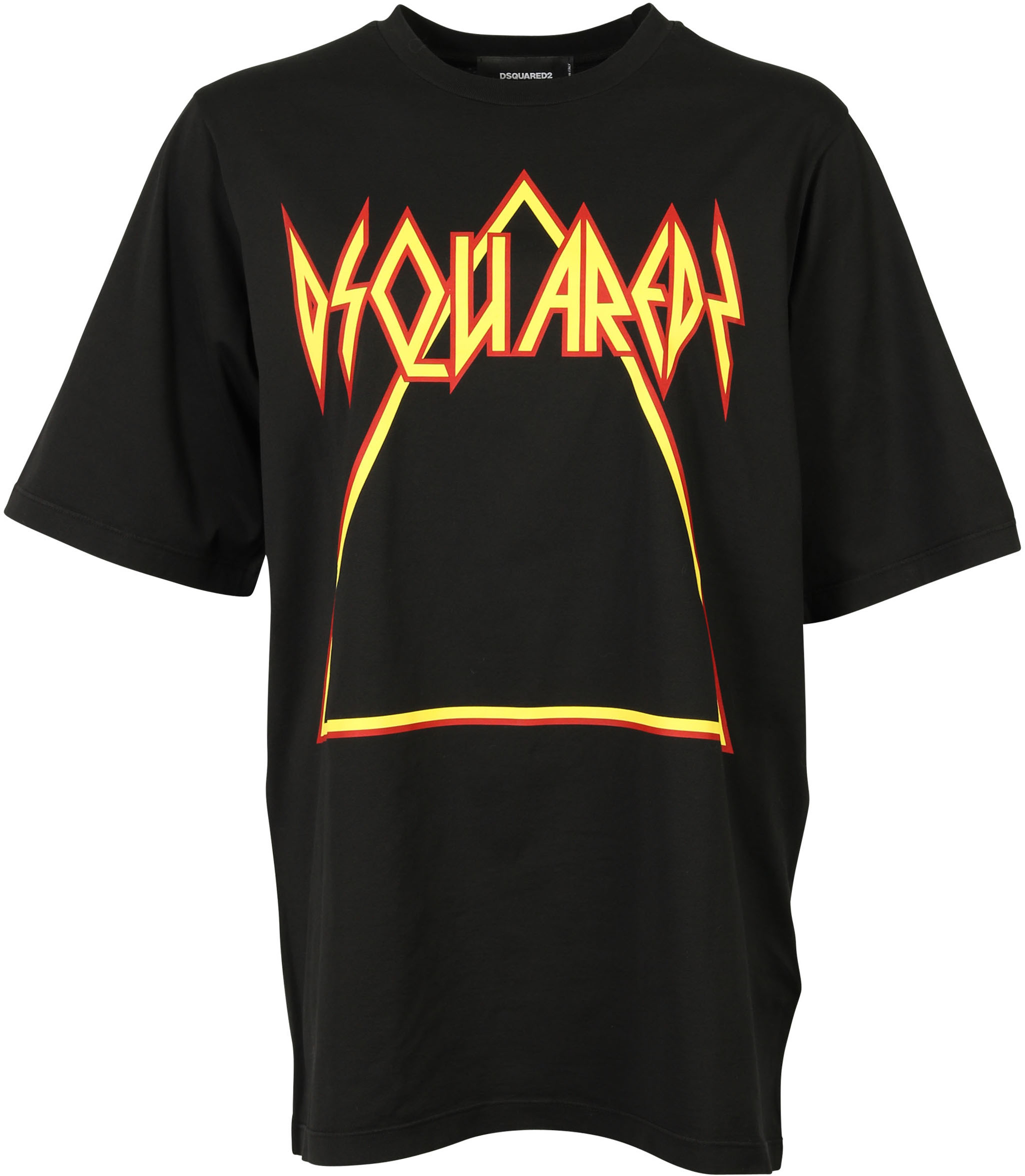 Dsquared T-Shirt Black Printed