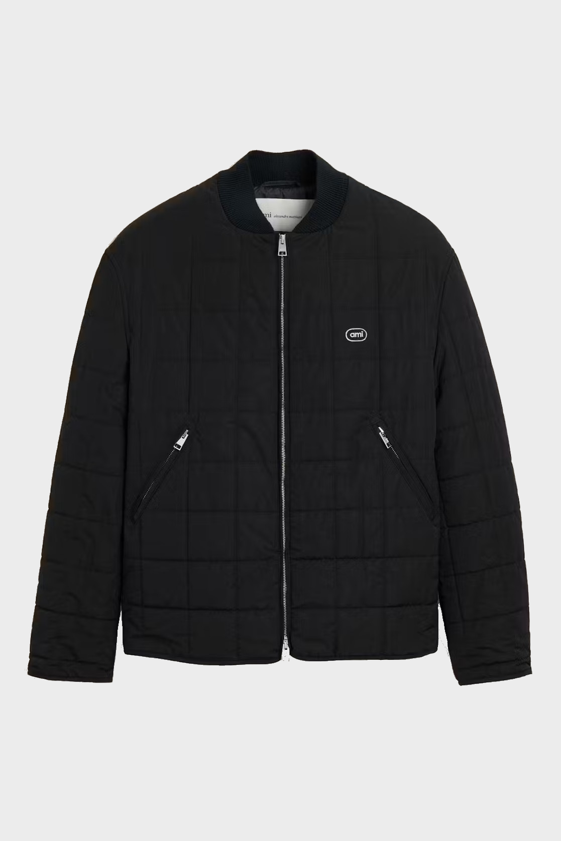 AMI PARIS Padded Jacket in Black