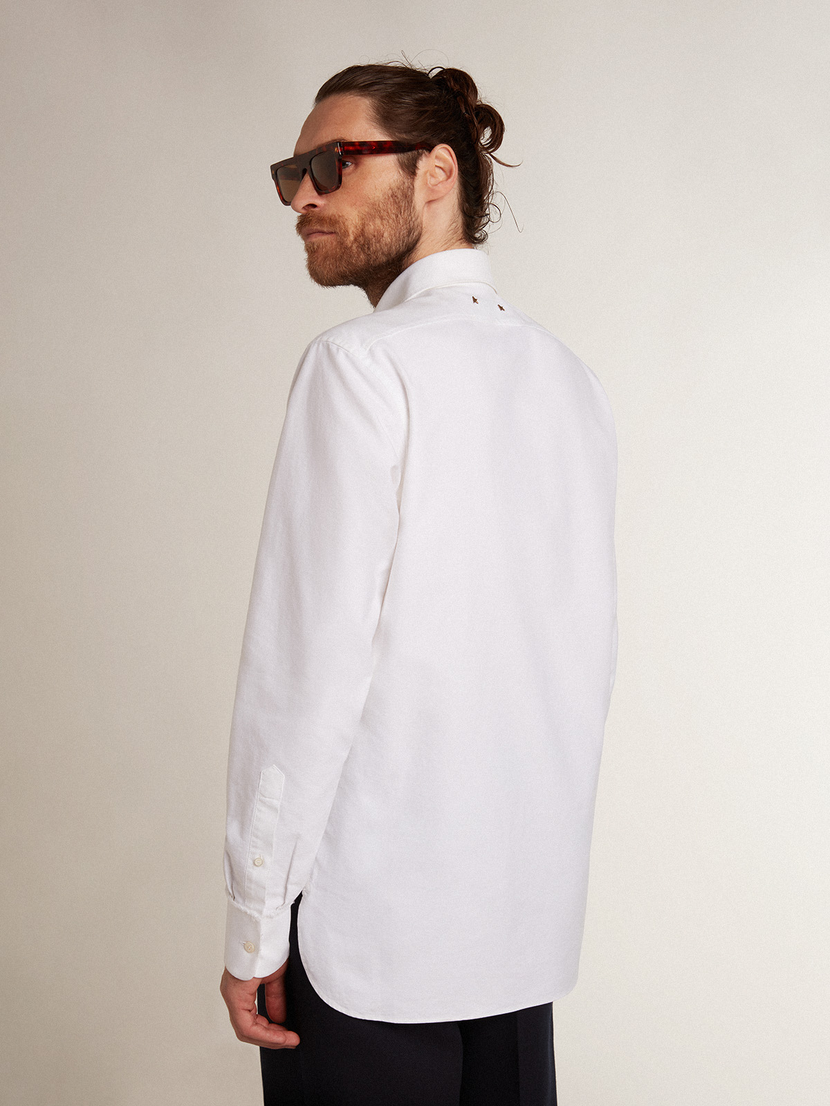 Golden Goose Shirt Regular in White L