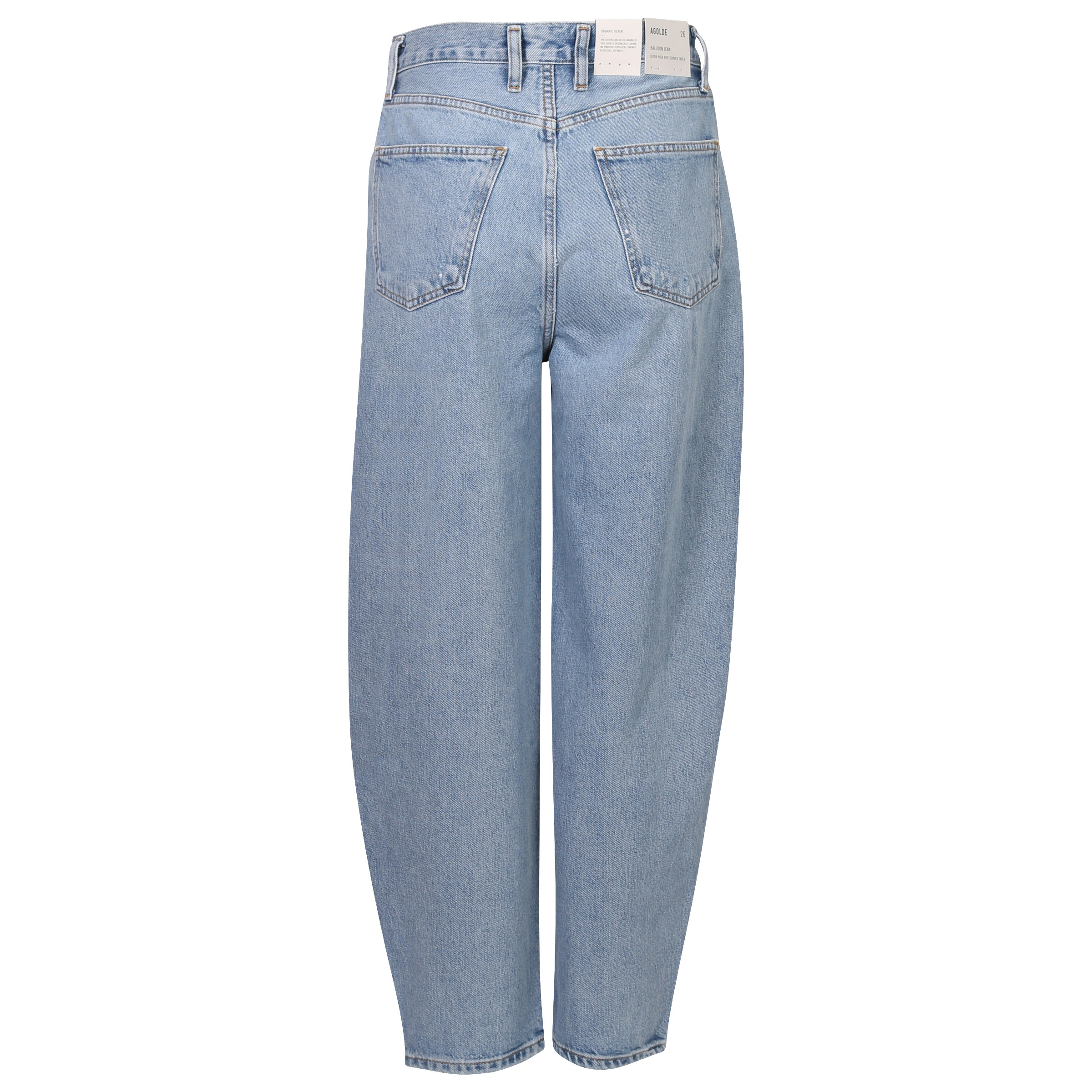 Agolde Jeans Ballon Light Blue Washed