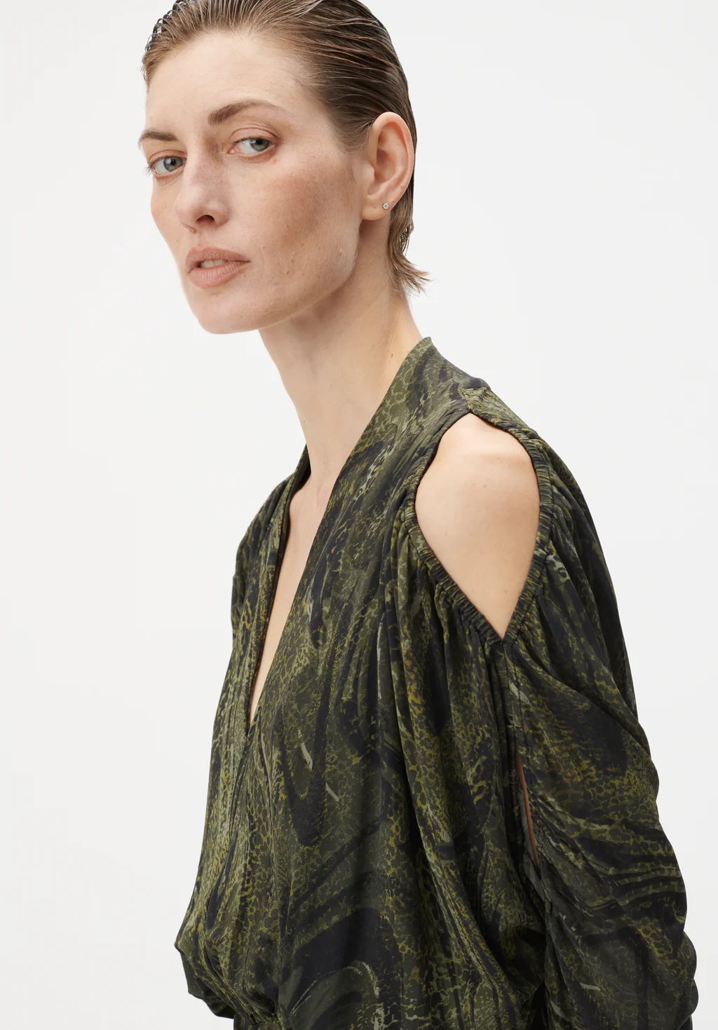 LALA BERLIN Dress Agate Green M