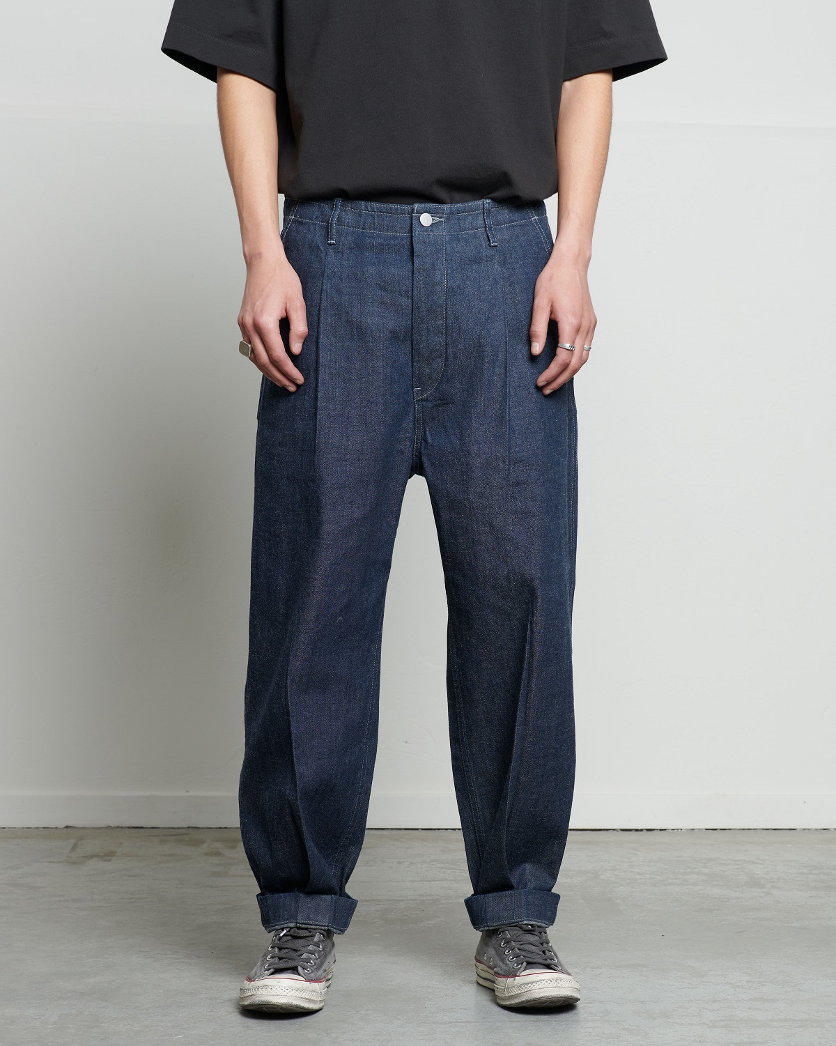APPLIED ART FORMS Japanese Denim Cargo Pant XXL