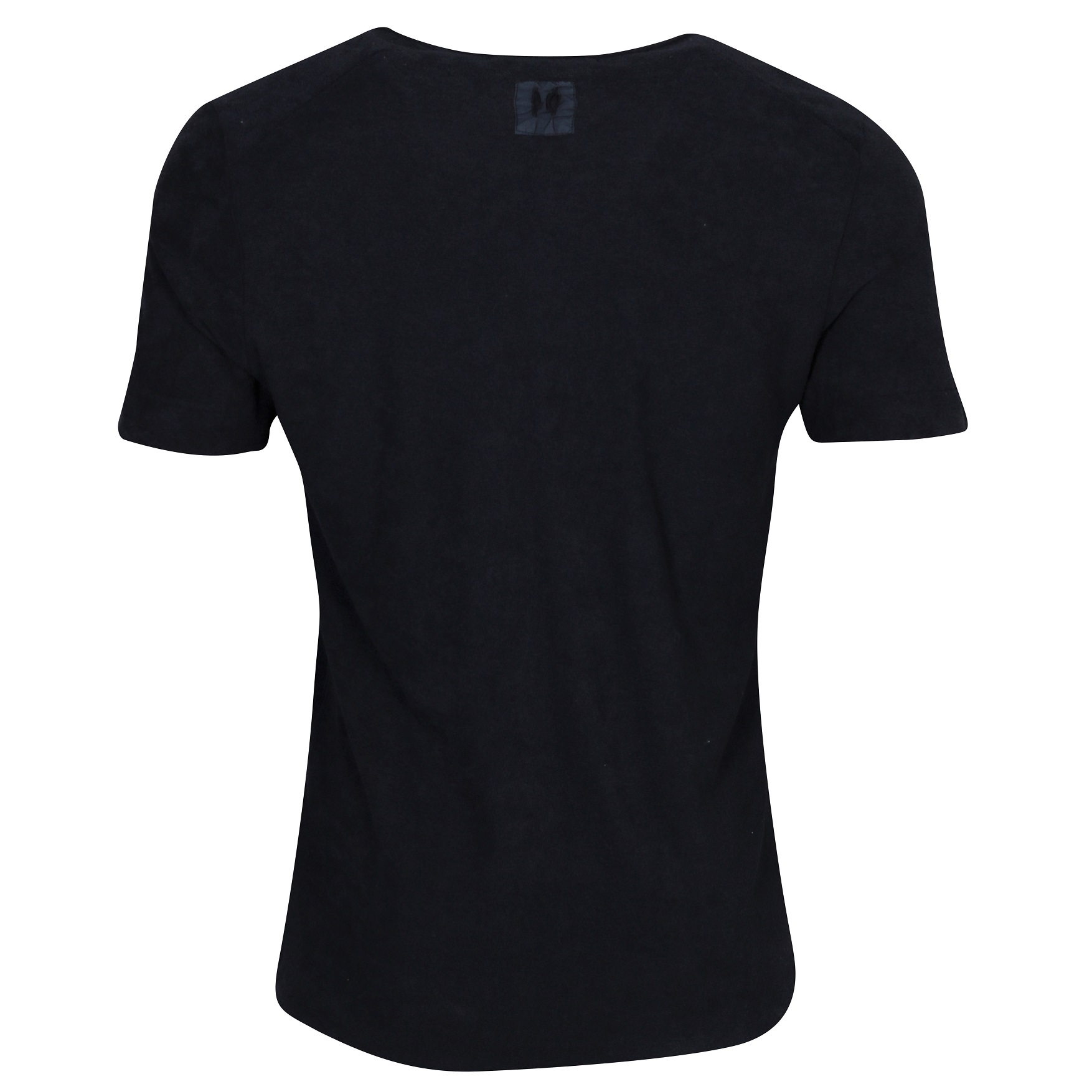 HANNES ROETHER Terry T-Shirt in Navy XXL