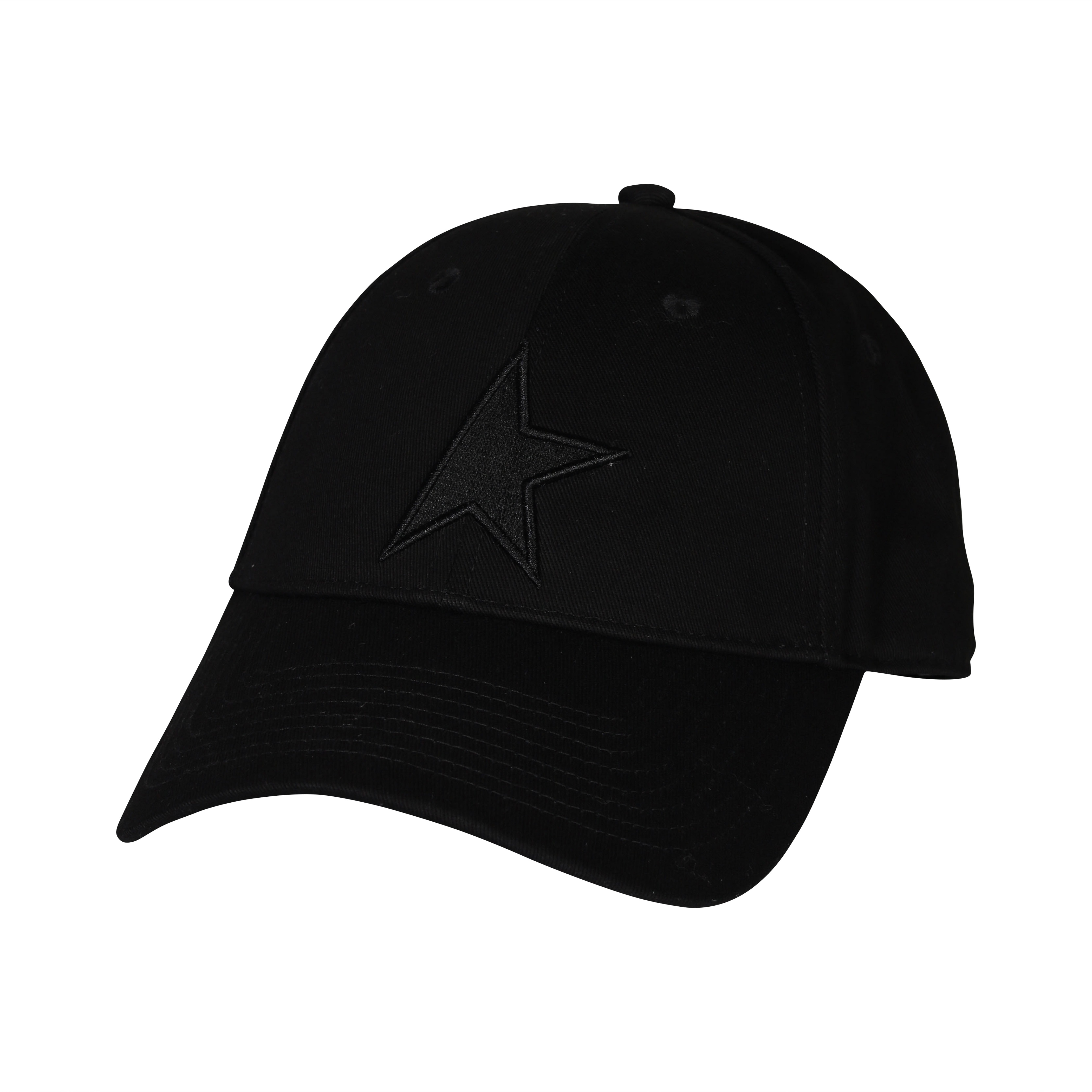 Golden Goose Baseball Hat Demos in Black
