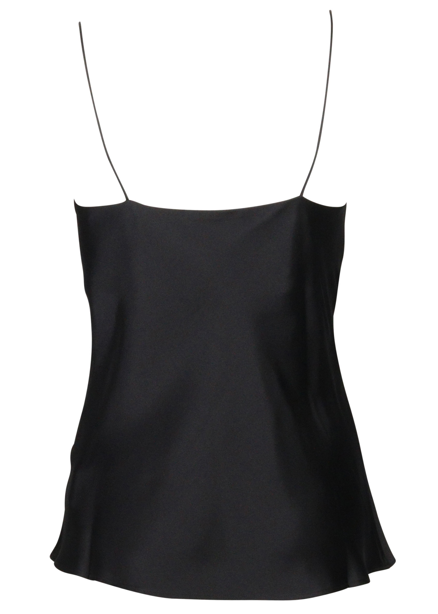 Anine Bing Camisole Laces Silk Top Black S
