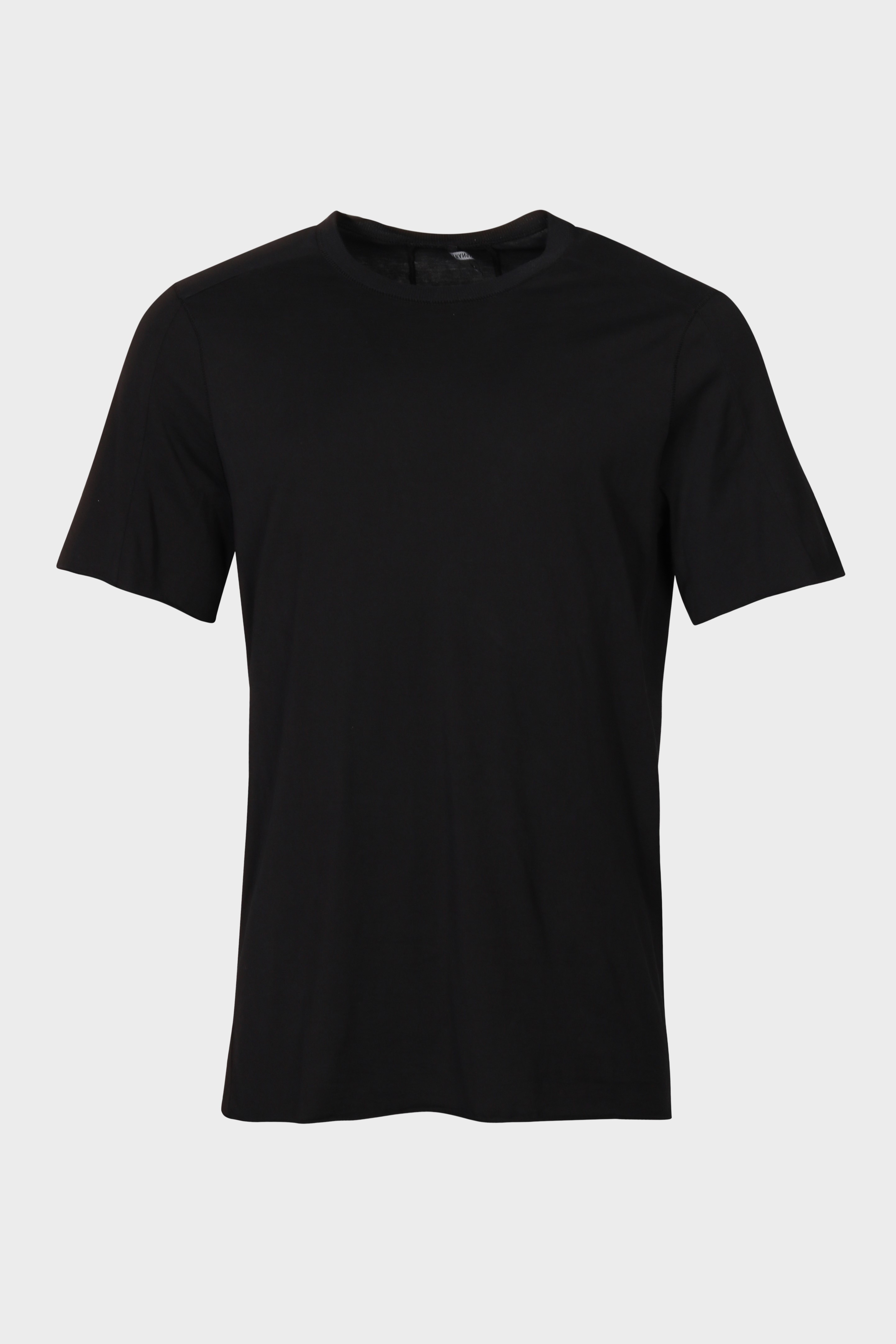 TRANSIT UOMO Cotton Stretch T-Shirt in Black