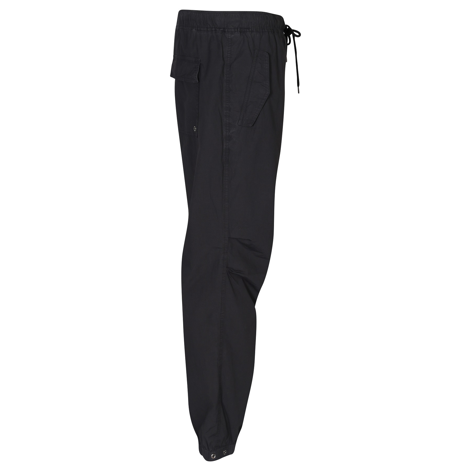 JAMES PERSE Stretch Supima Flight Pant in Black 5/XXL