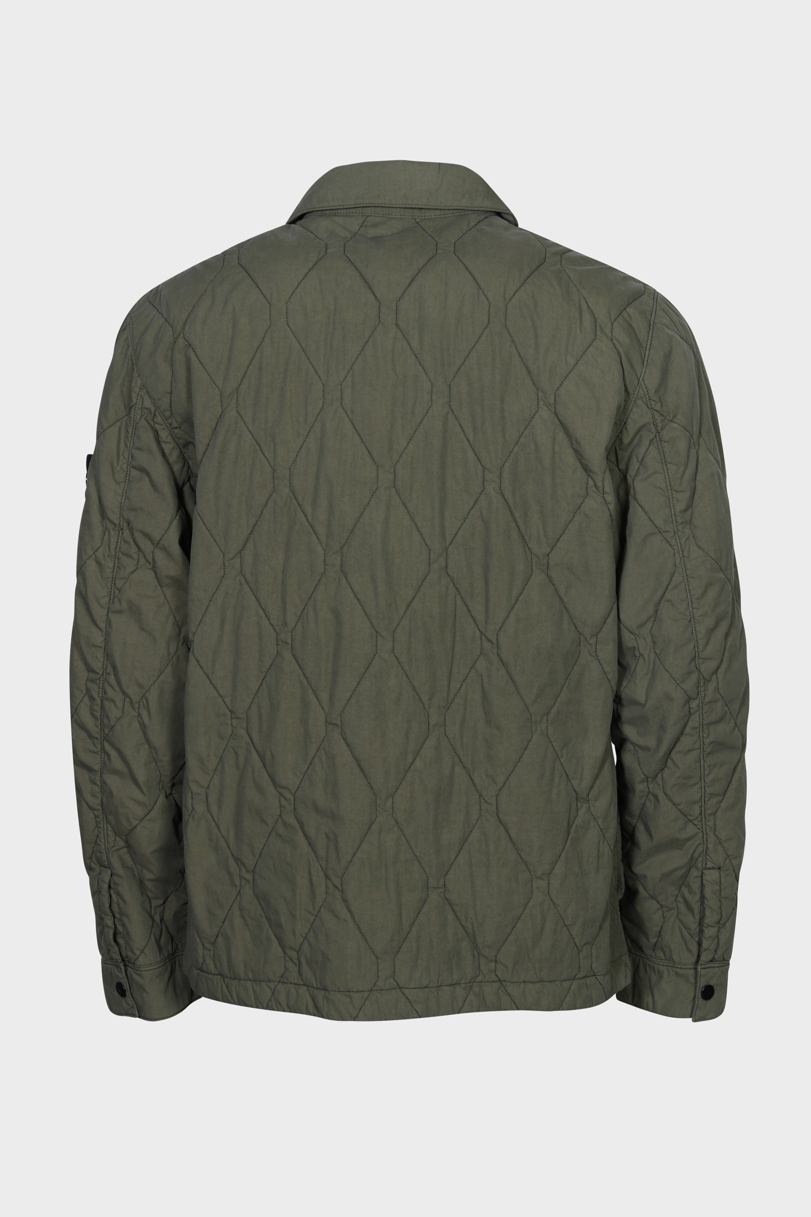 STONE ISLAND 50 Fili Quilted-TC Jacket in Olive 3XL