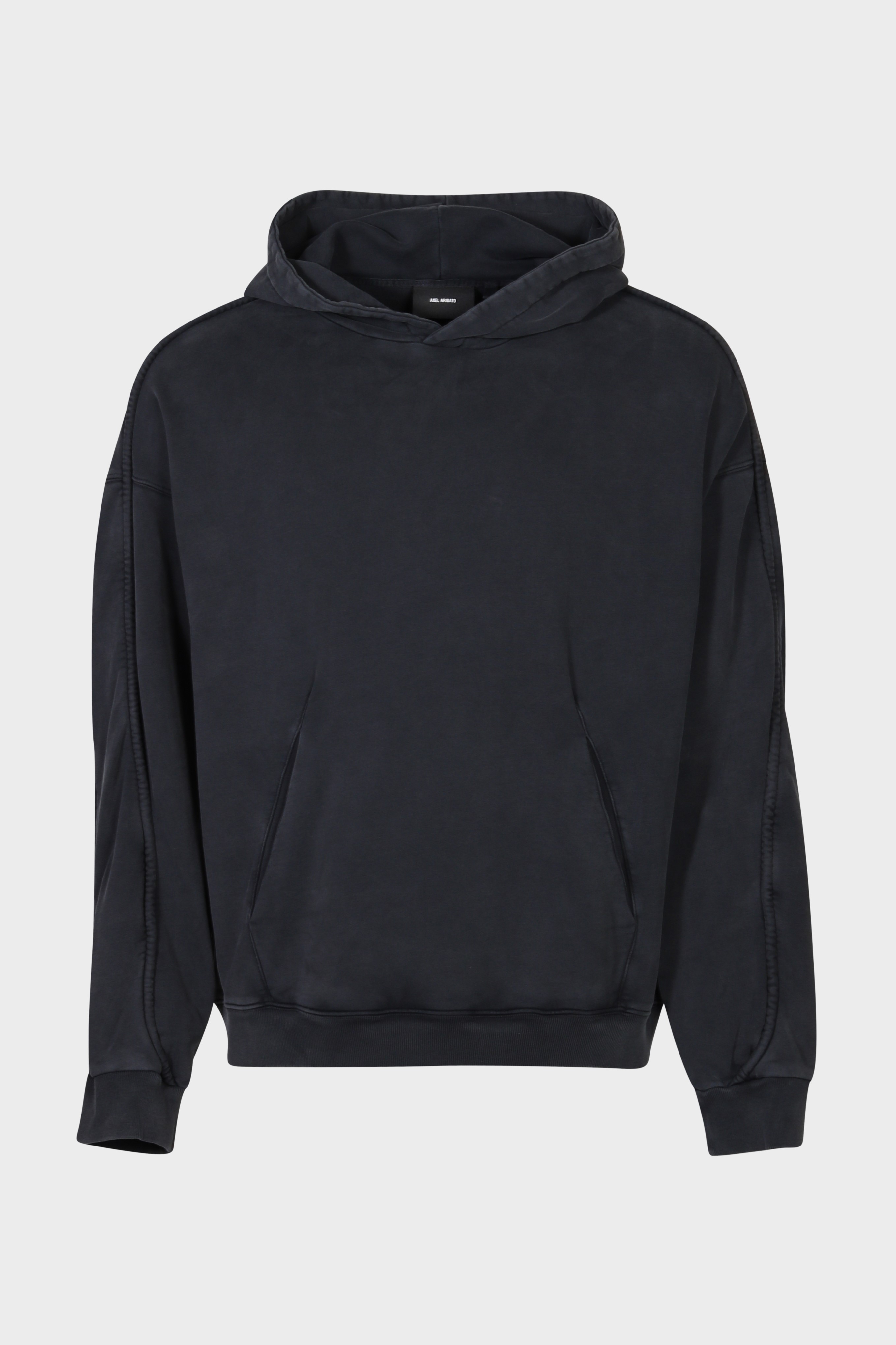 AXEL ARIGATO Hoodie Kansas in Washed Black M