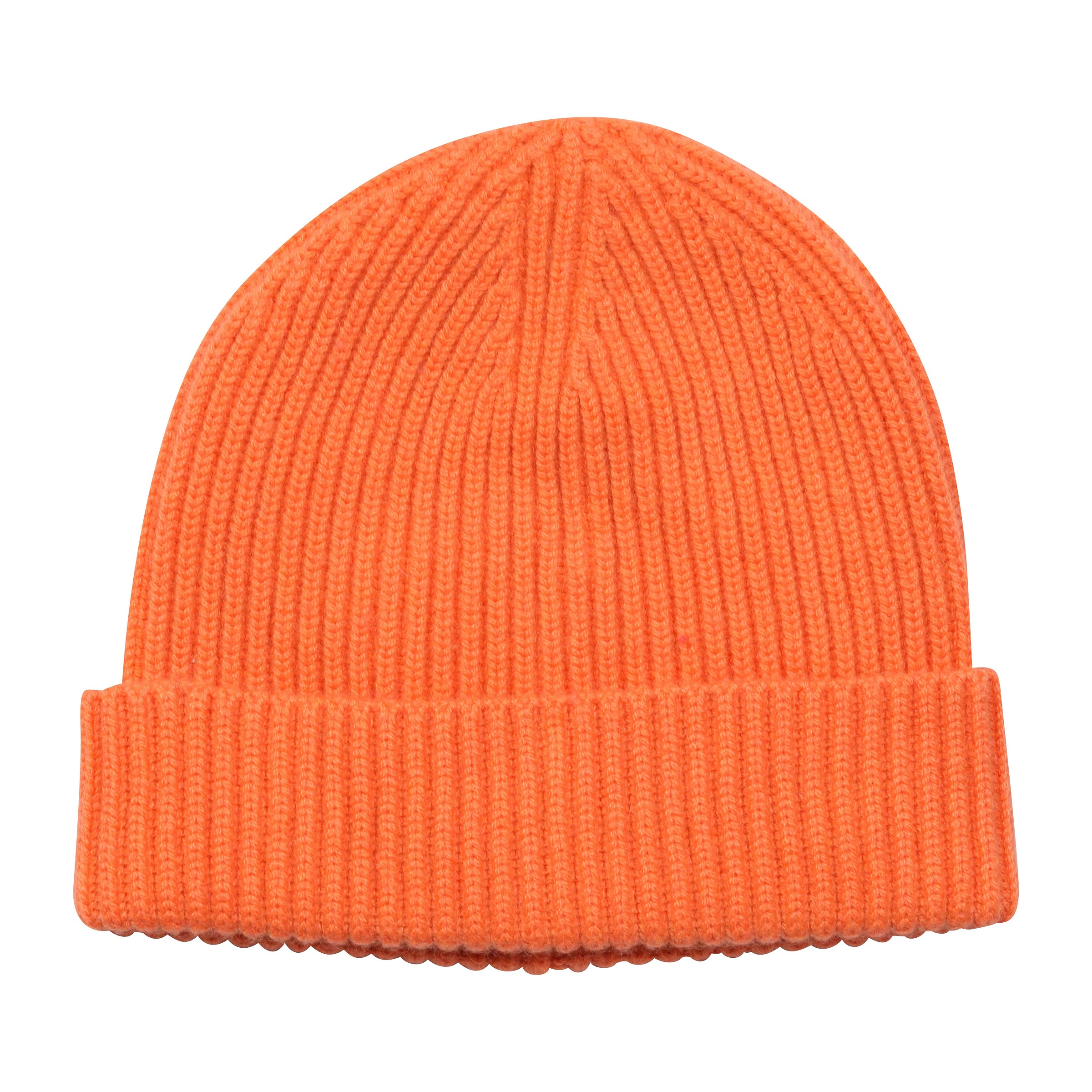 Flona Cashmere Cap in Orange