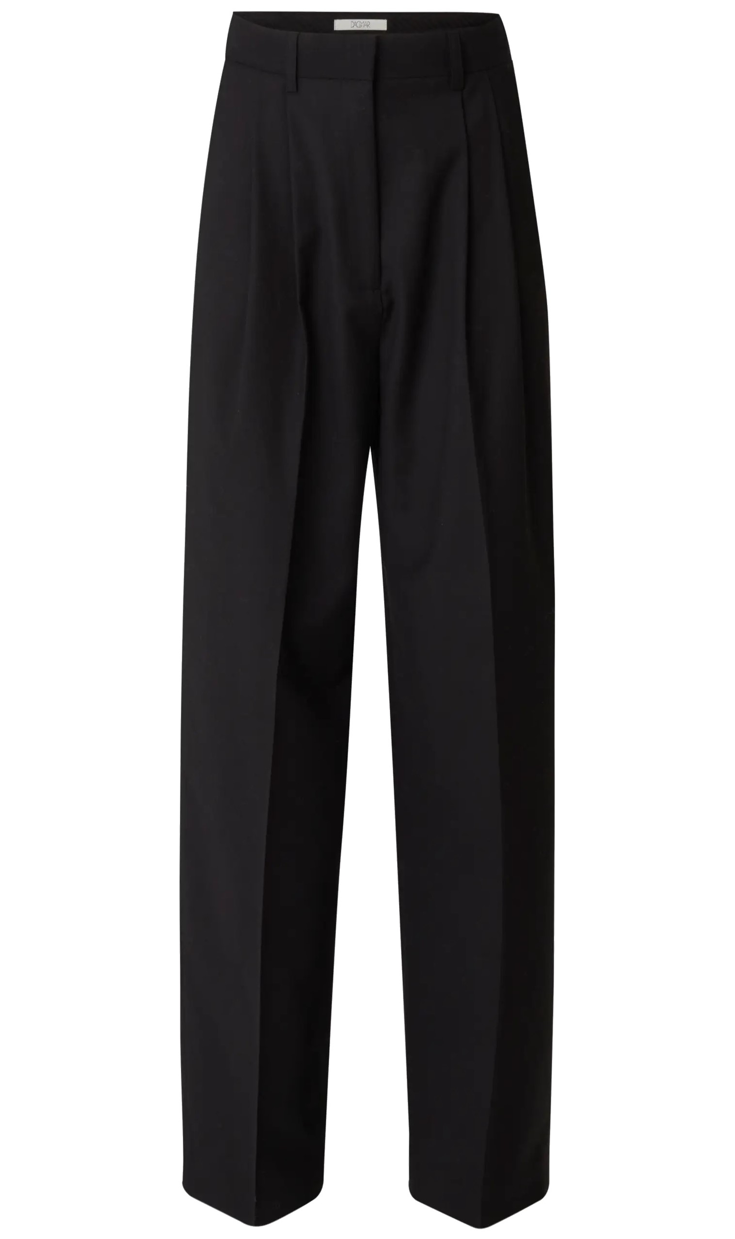 DAGMAR Valentina Wide Suit Pant in Black