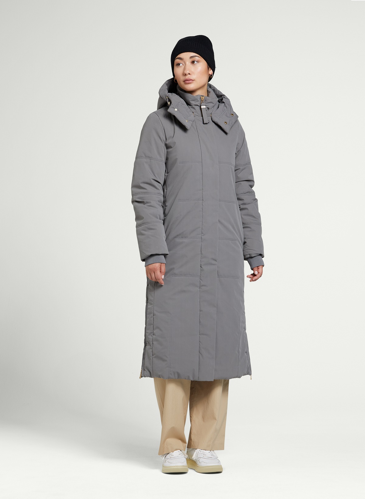 g-lab Yoko Padded Coat in Stone L