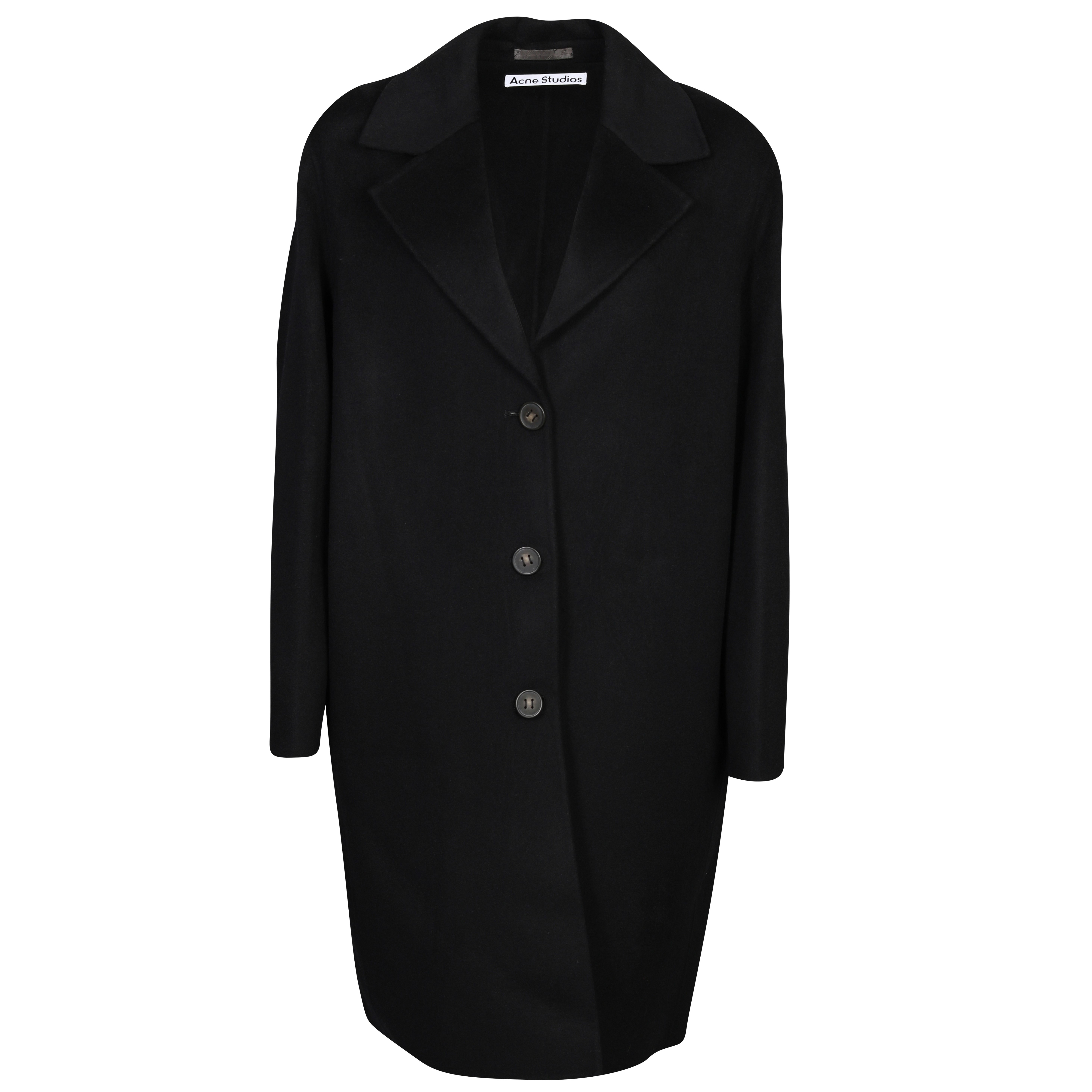 Acne Studios Wool Coat in Black 38