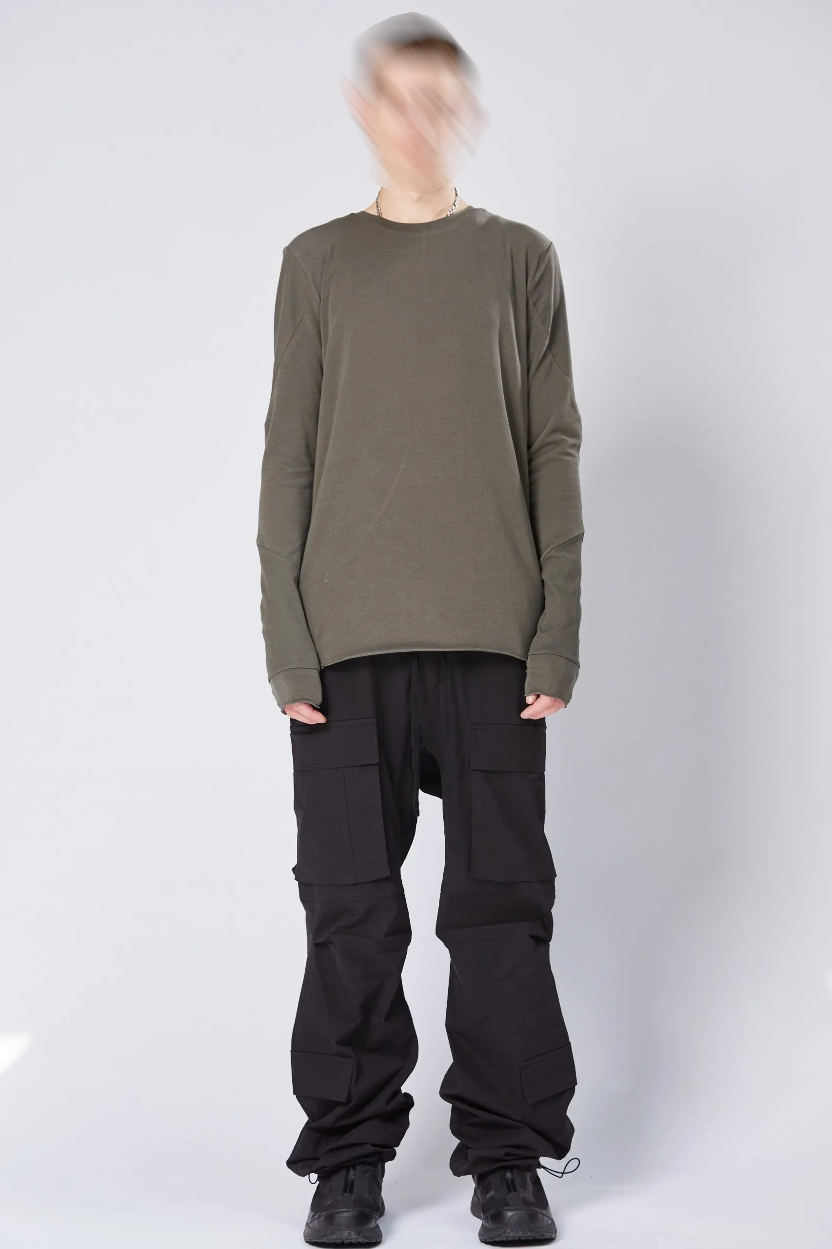 THOM KROM Longsleeve in Ivy Green S