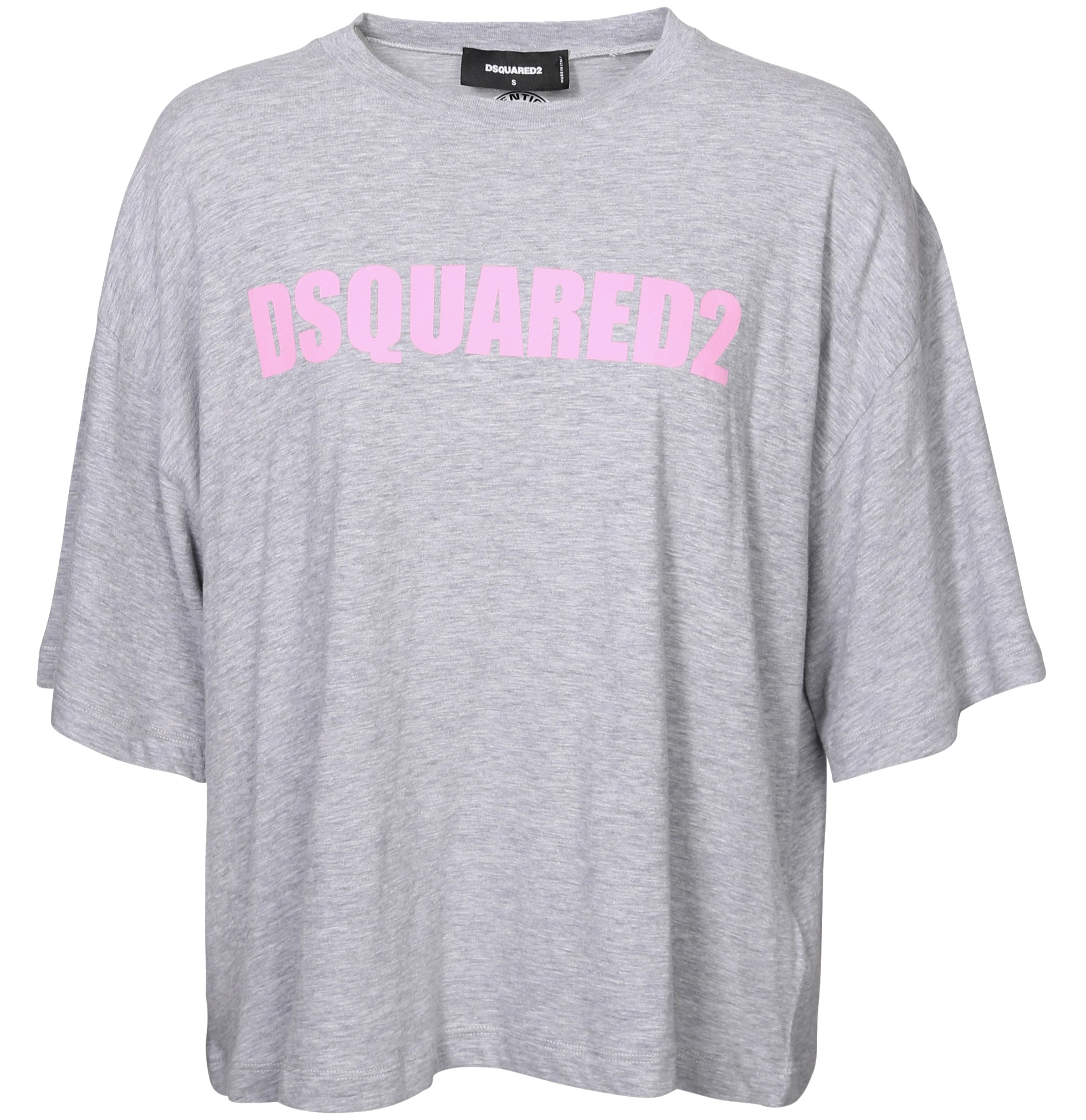 DSQUARED2 Oversize T-Shirt in Grey Melange