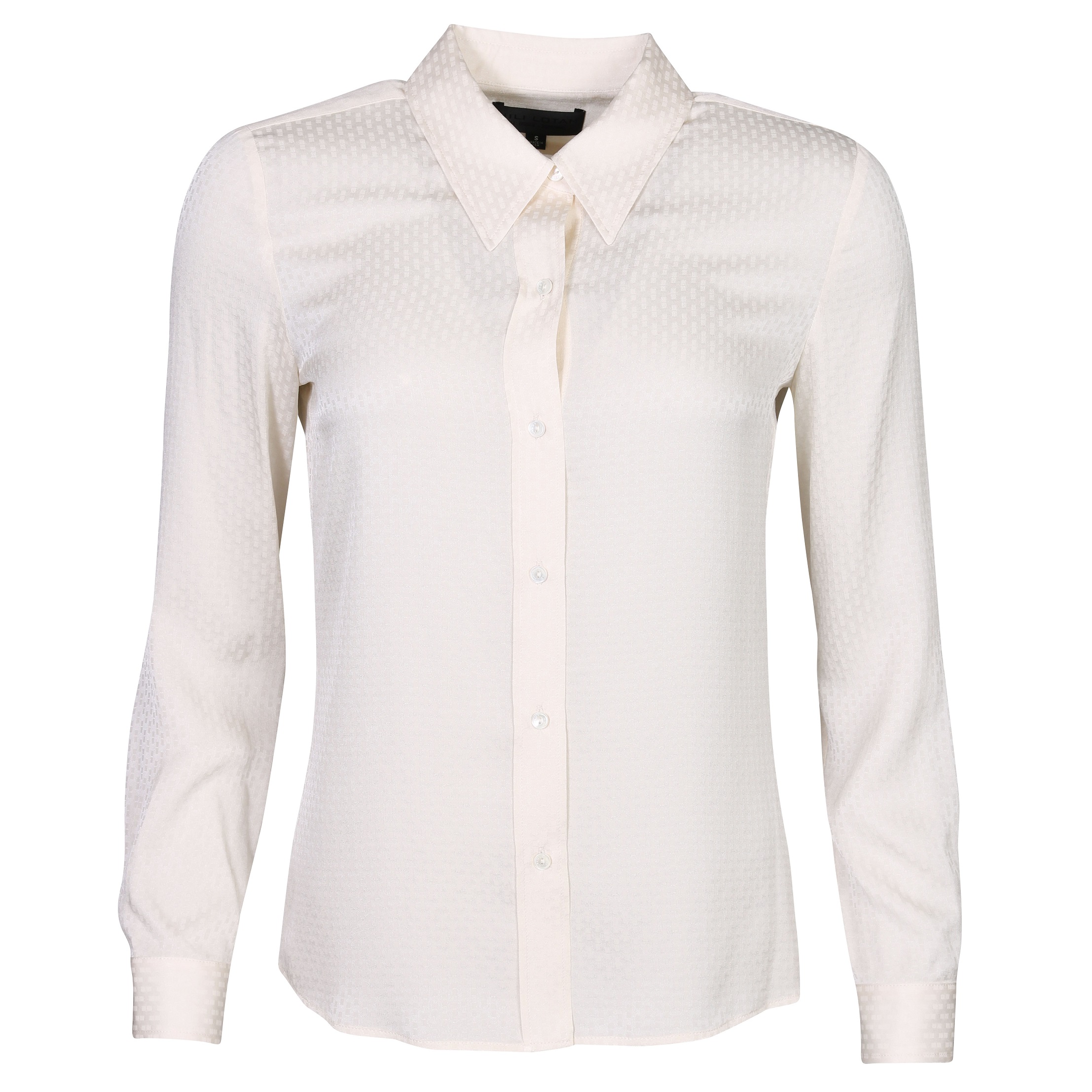 NILI LOTAN Simone Shirt in Champagne M