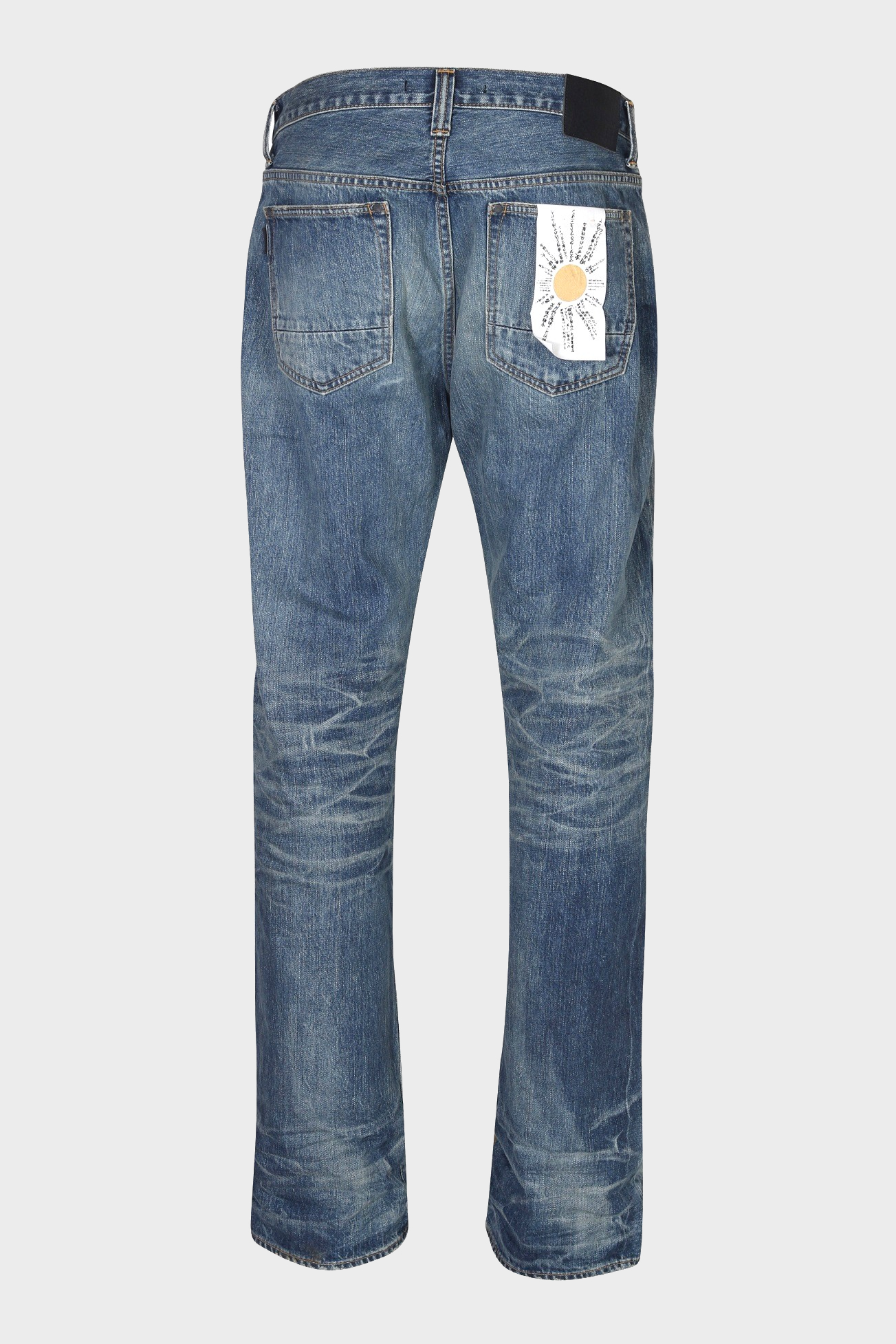 MASTERCRAFT UNION Limited Relaxed Fit Jeans in Mid Blue Vintage