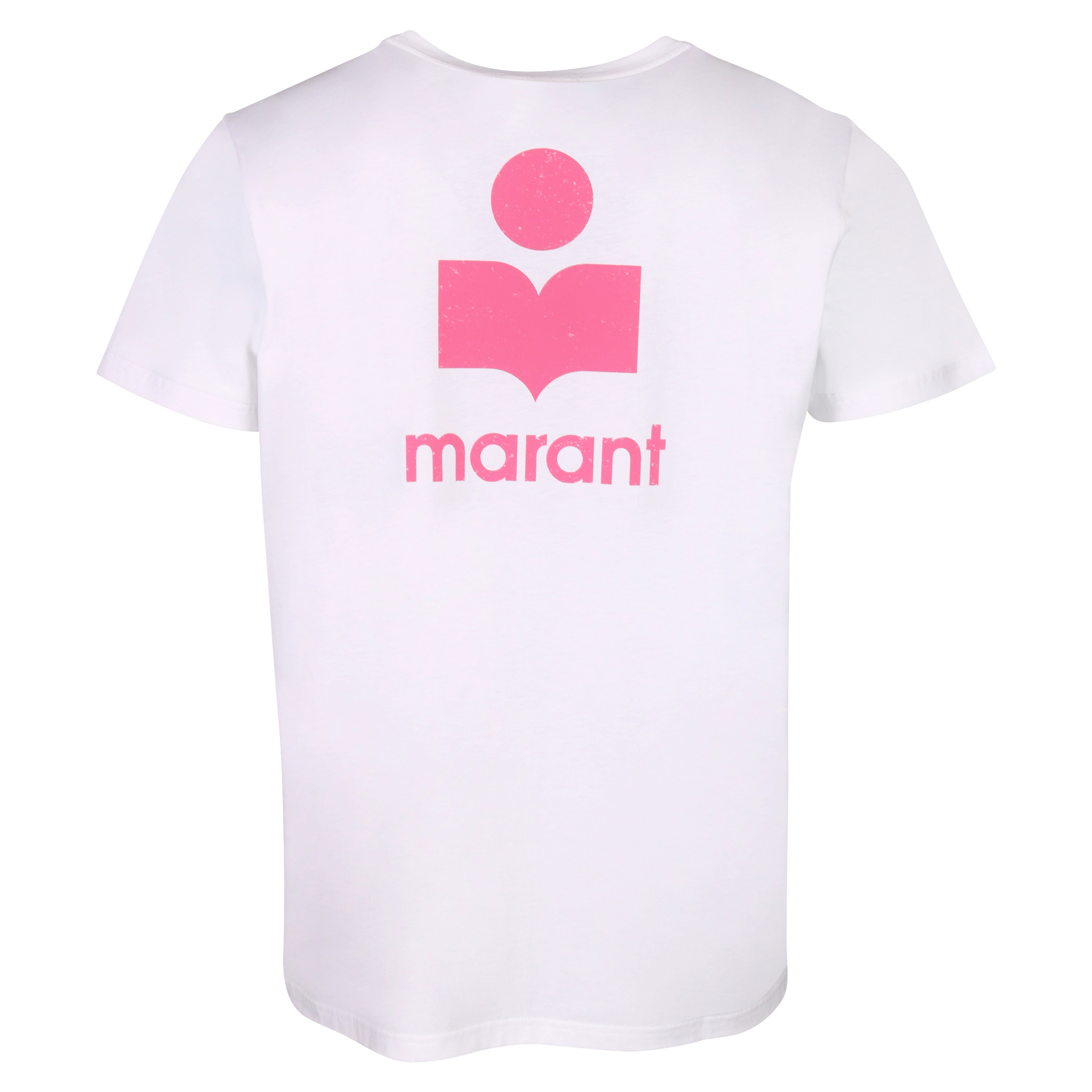 Isabel Marant Zafferh T-Shirt in White Pink