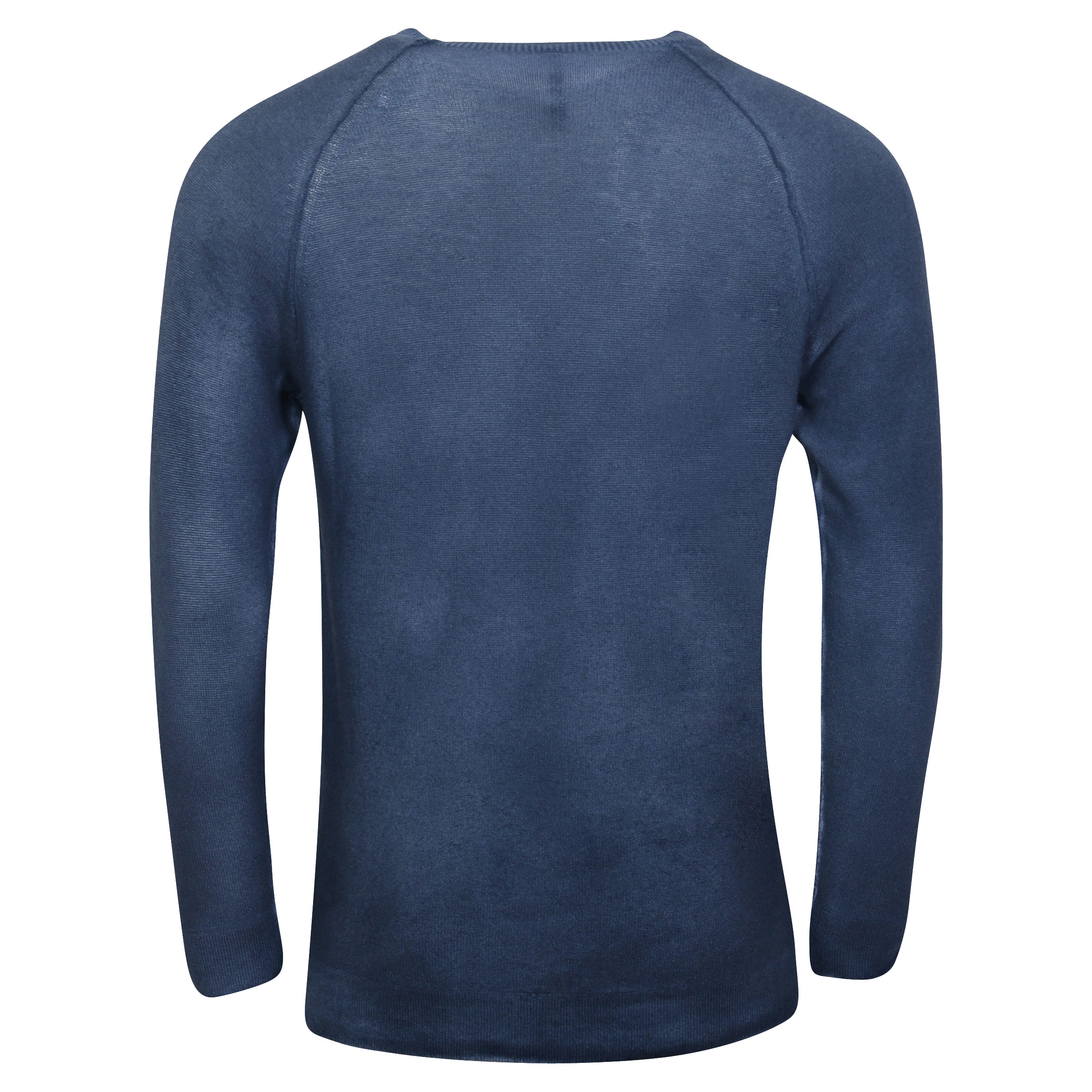 Transit Uomo Light Wool Sweater in Blue