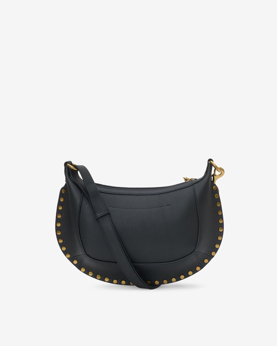 ISABEL MARANT Oskan Moon Shoulder Bag in Black