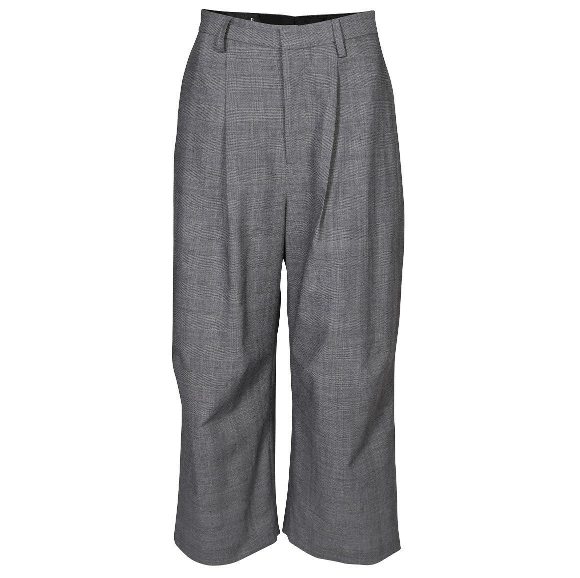 R13 Articulated Knee Trouser Grey Plaid 27