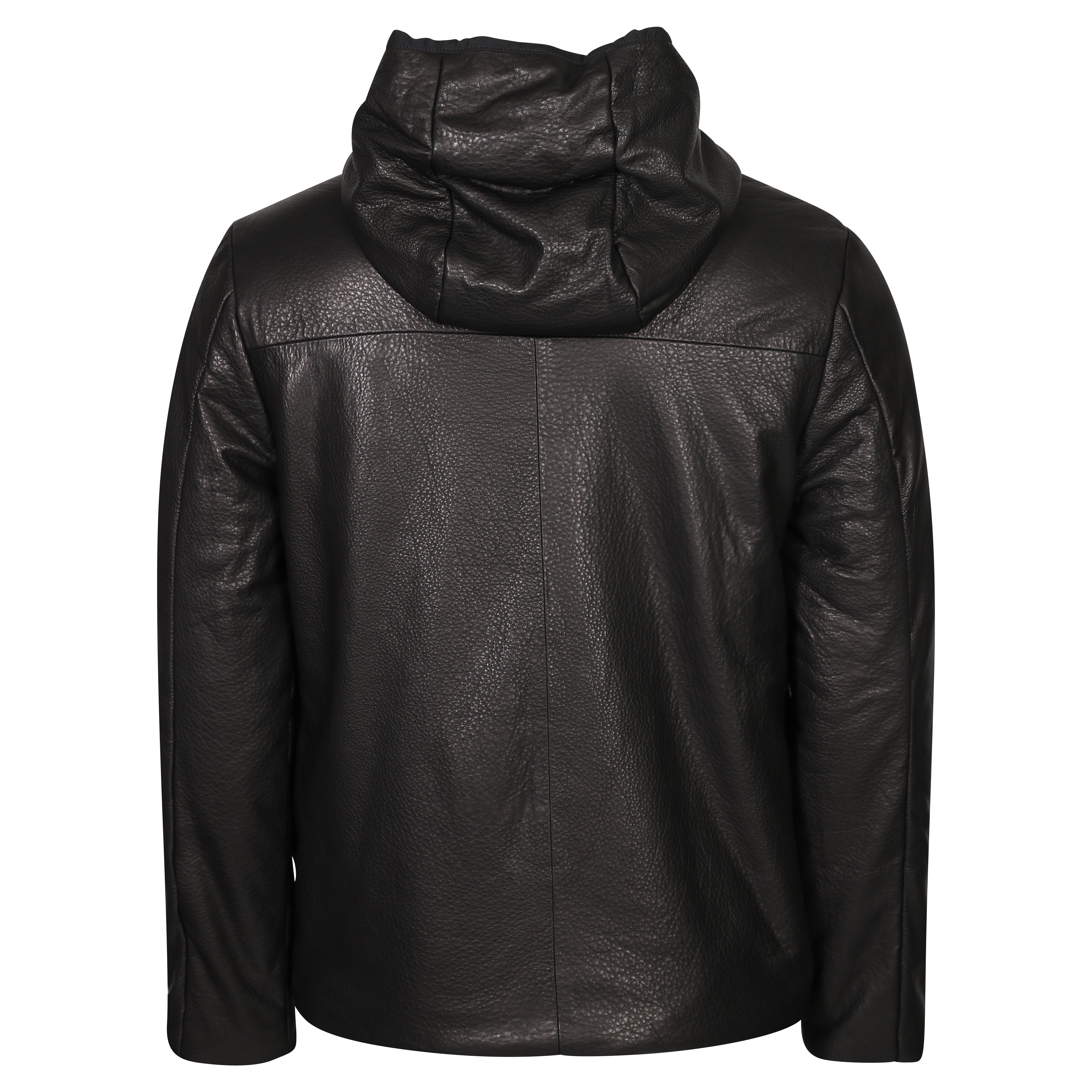 Giorgio Brato Padded Supersoft Reversible Leatherjacket