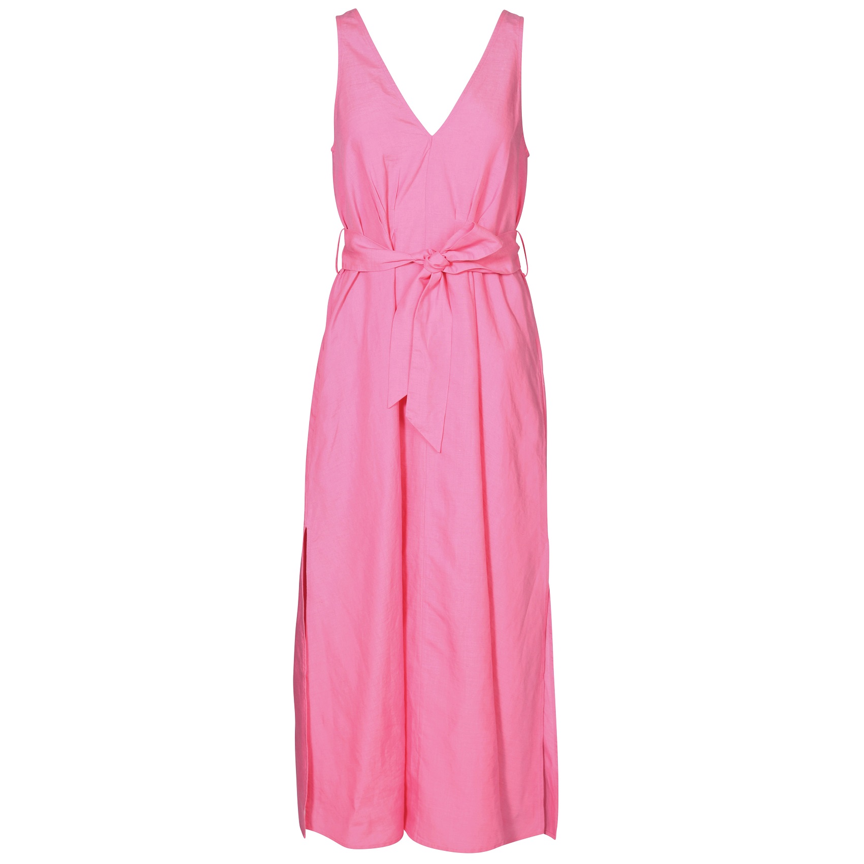 CLOSED V-Neck Dart Dress in Pink