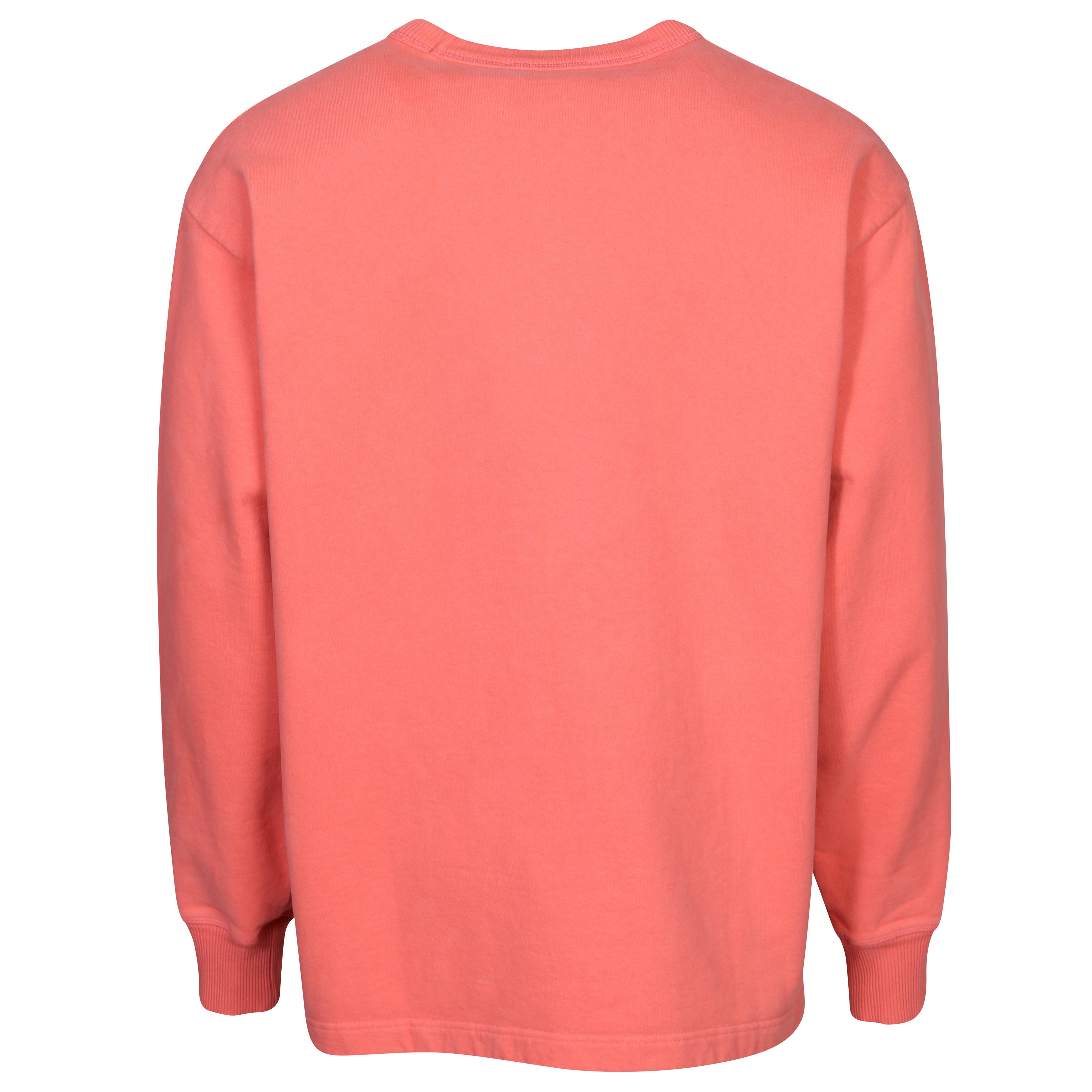 Acne Studios Stamp Sweatshirt in Salmon Pink