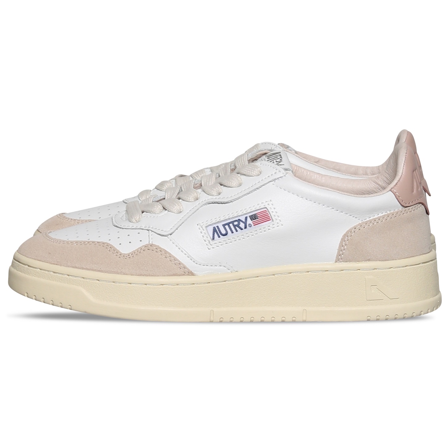 Autry Action Shoes Low Sneaker White/Suede/Pow