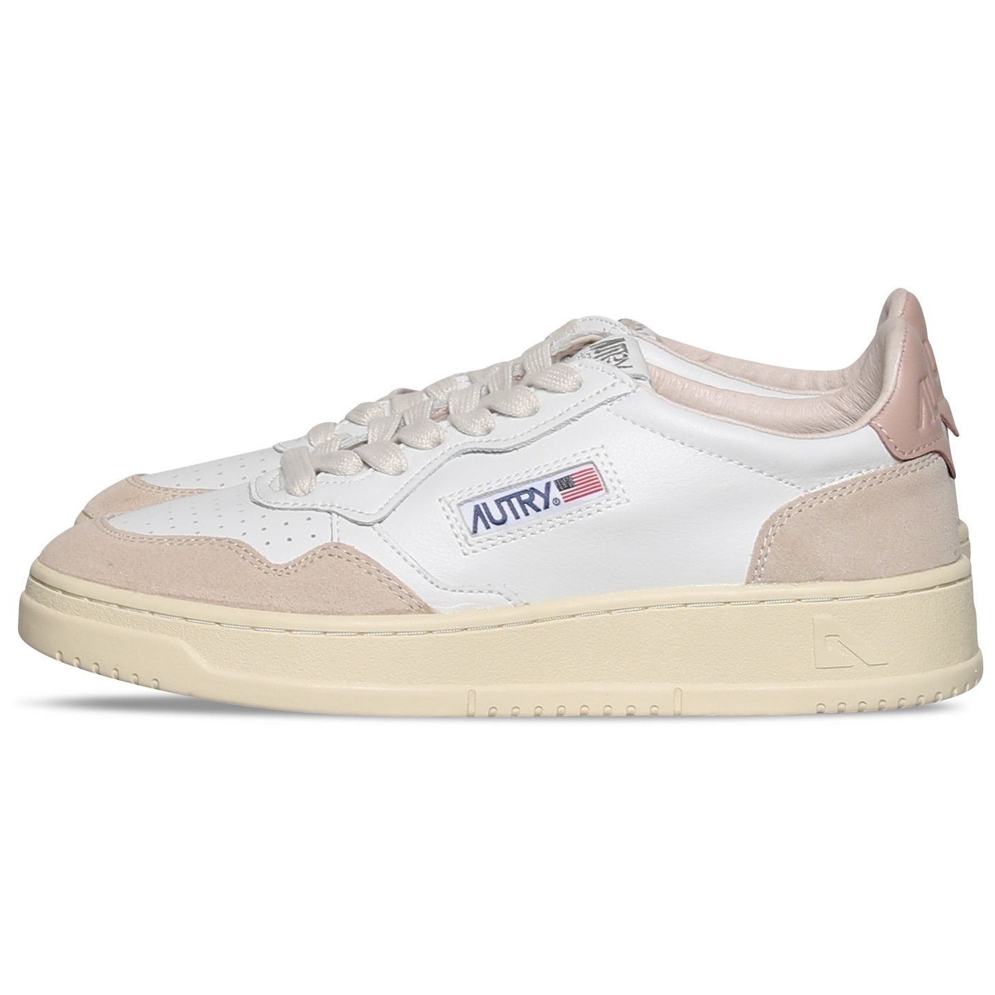 Autry Action Shoes Low Sneaker White/Suede/Pow Autry Action Shoes Low Sneaker White/Suede/Pow