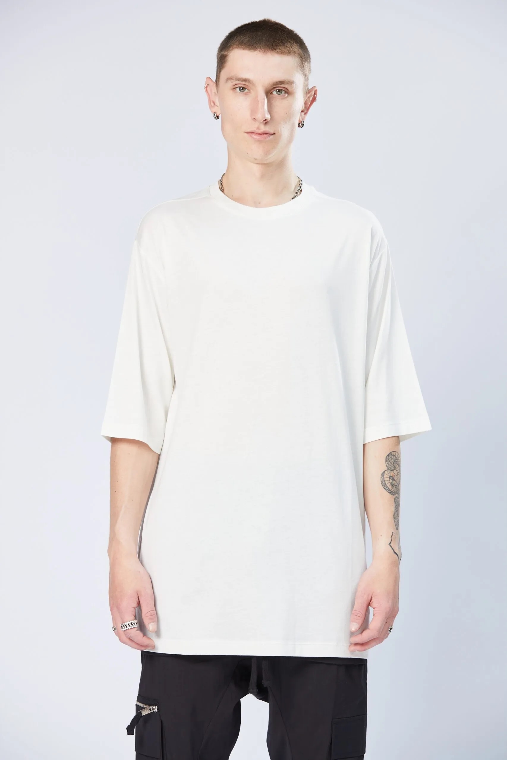 THOM KROM Oversize T-Shirt in Cream S