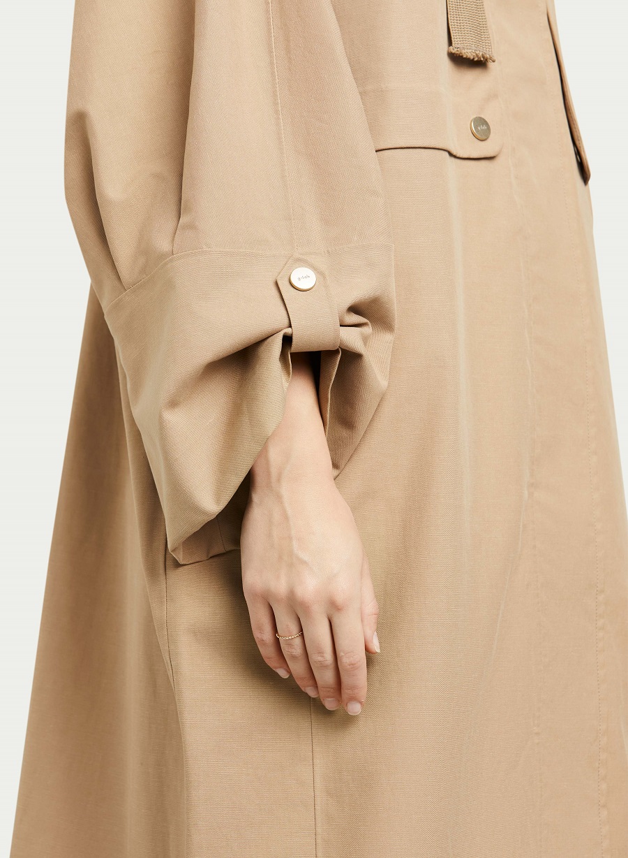 G-LAB Waterproof Coat Milla in Sand XS