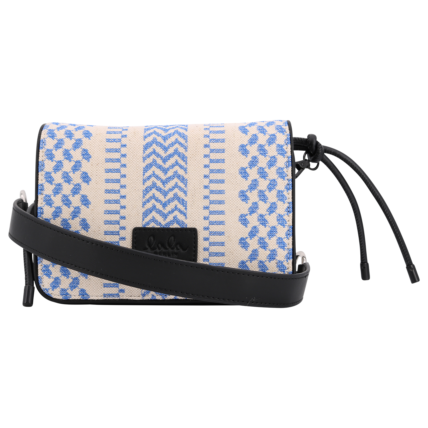 Lala Berlin Crossbody Eline X-Stitch Blue