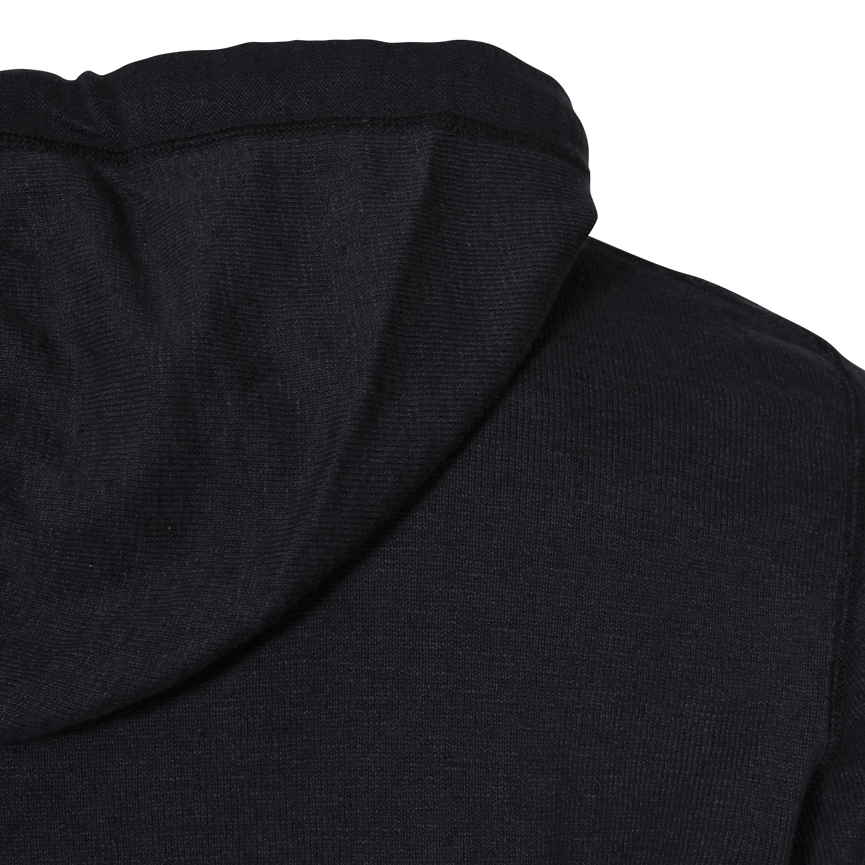 Hannes Roether Knit Hoodie in Dark Navy