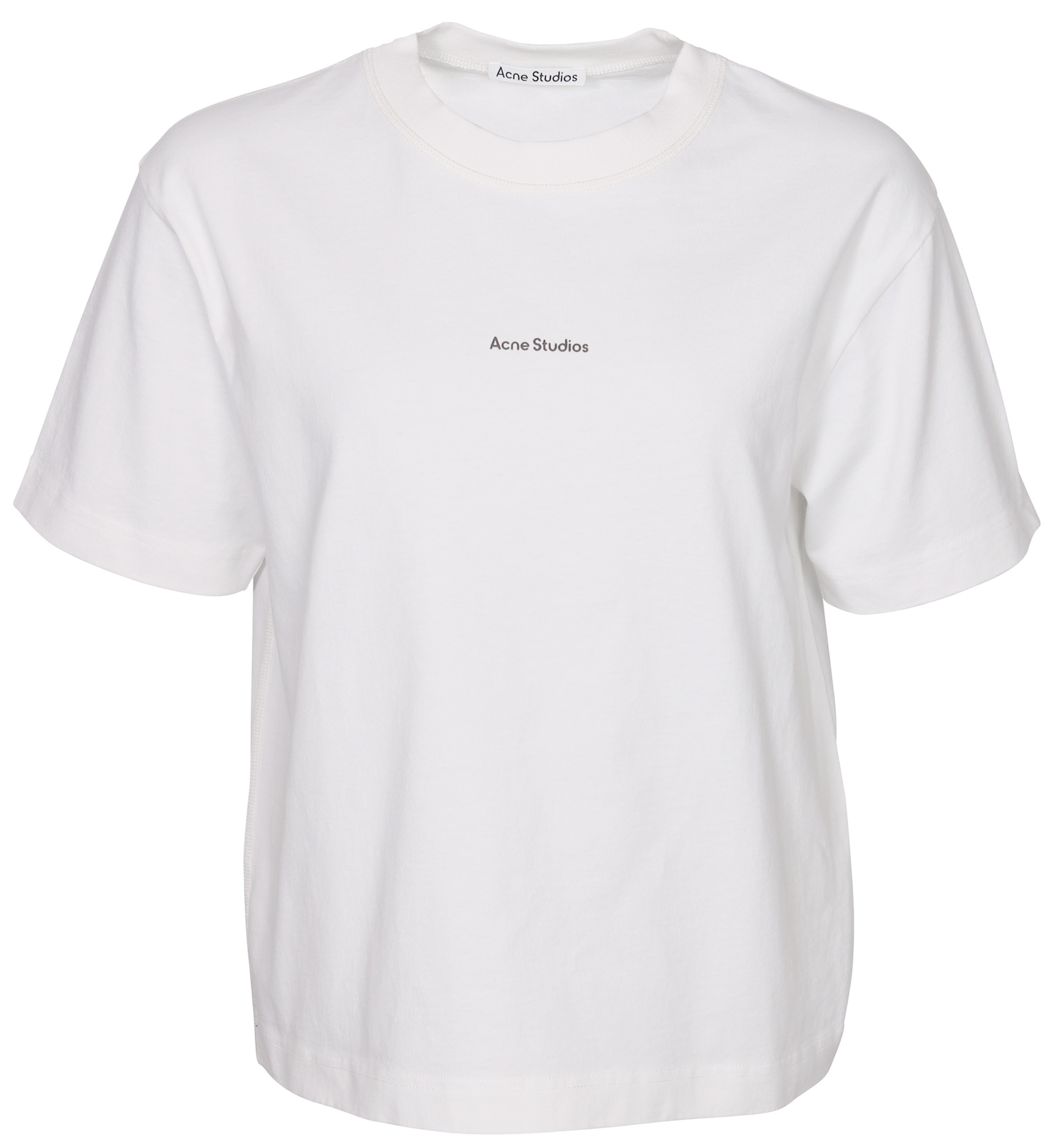 Acne Studios T-Shirt Edie Stamp White