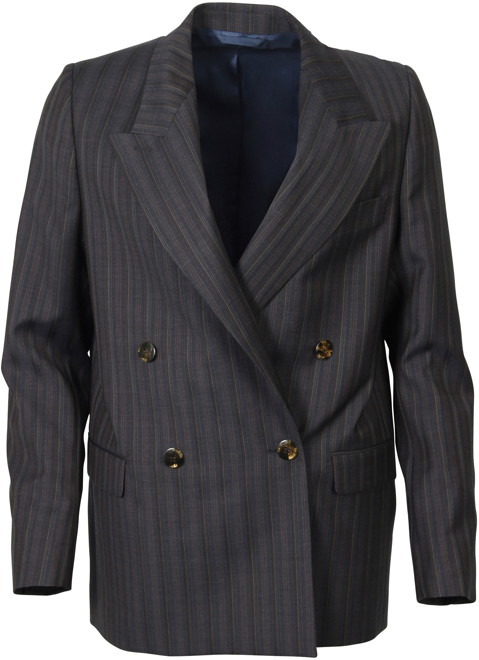 Acne Studios Jacket Janny Pinstripe Navy